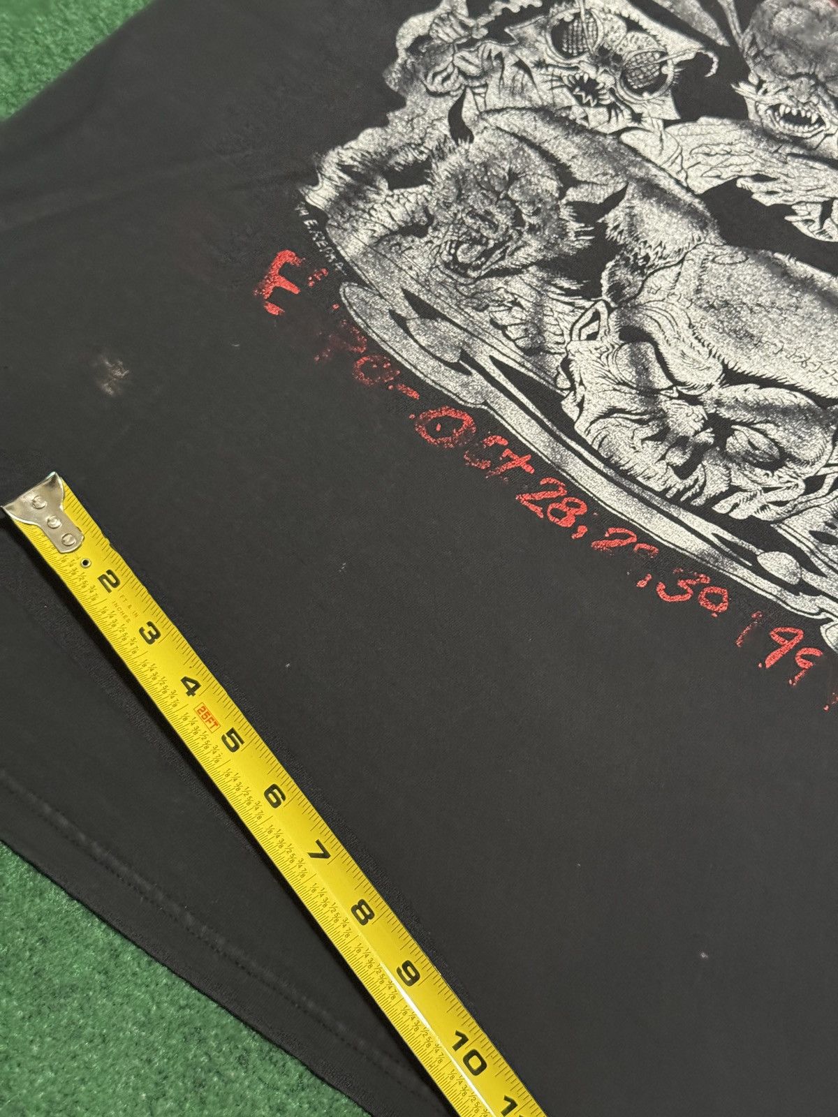 Vintage Vtg Horror Monster Movie RARE Chiller Theatre FADED T Shirt Size US XL / EU 56 / 4 - 10 Thumbnail