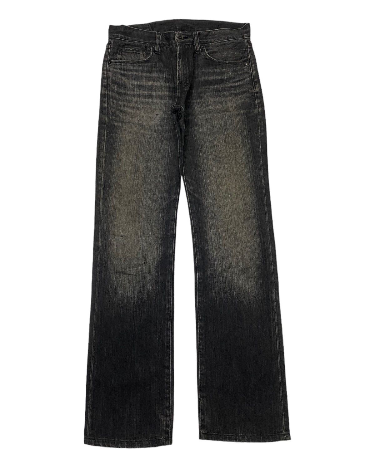 Undercover × Uniqlo UNIQLO JAPAN BLACK BOOTCUT DISTRESS UNDERCOVER STYLE DESIGN Size US 30 / EU 46 - 7 Thumbnail