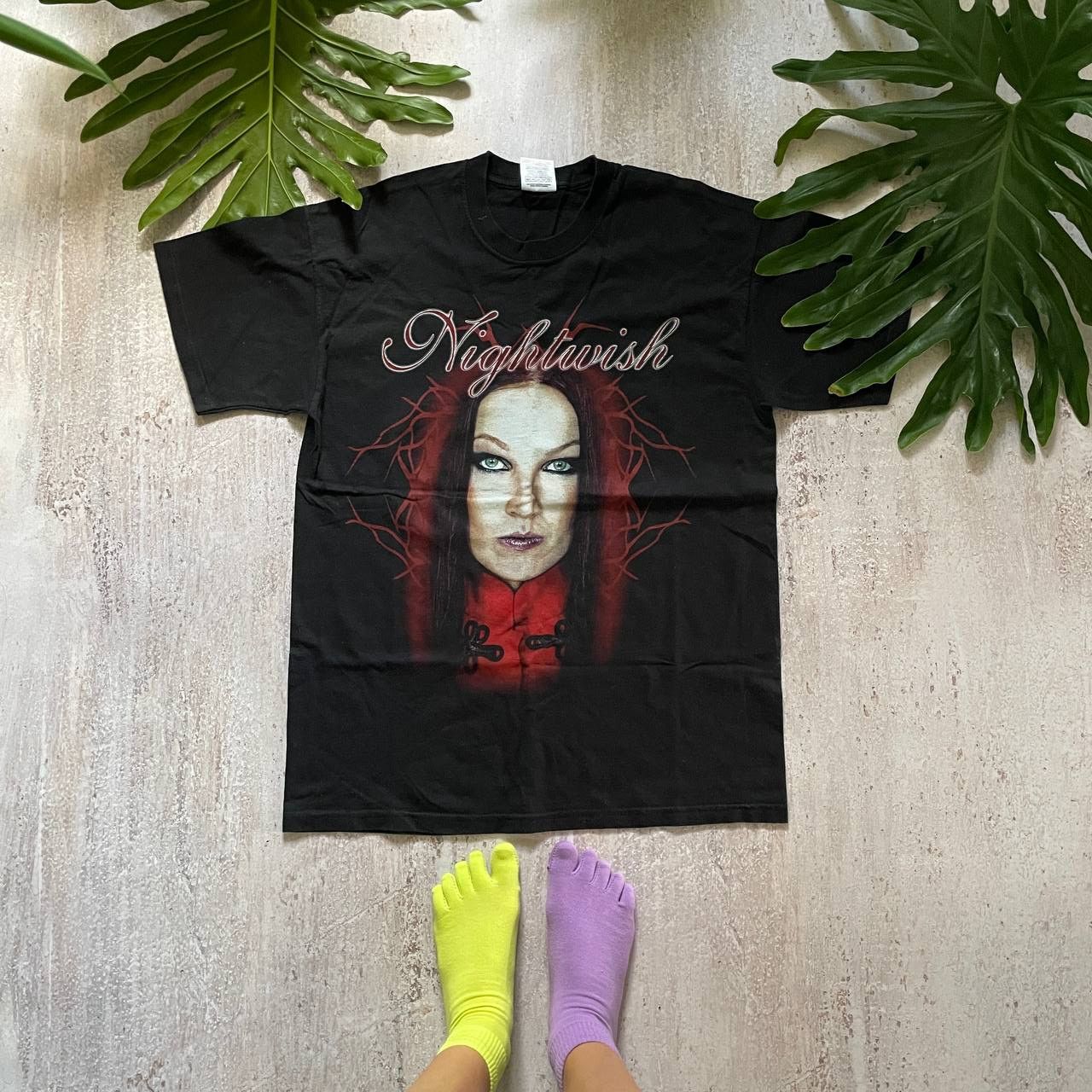 Band Tees VINTAGE Y2K NIGHTWISH BIG PRINT AMAZING GOTHIC RARE TEE 27 Size US M / EU 48-50 / 2 - 1 Thumbnail