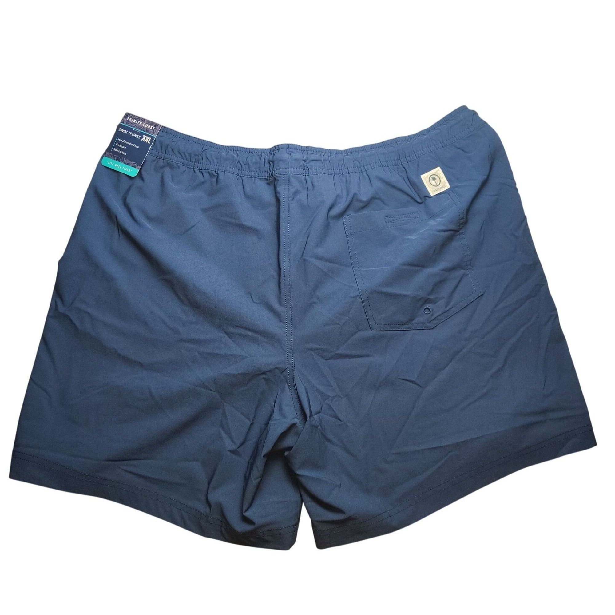 Other Trinity Coast Mens XXL Blue Swim Trunks with Side Pockets an Size US 42 / EU 58 - 9 Thumbnail