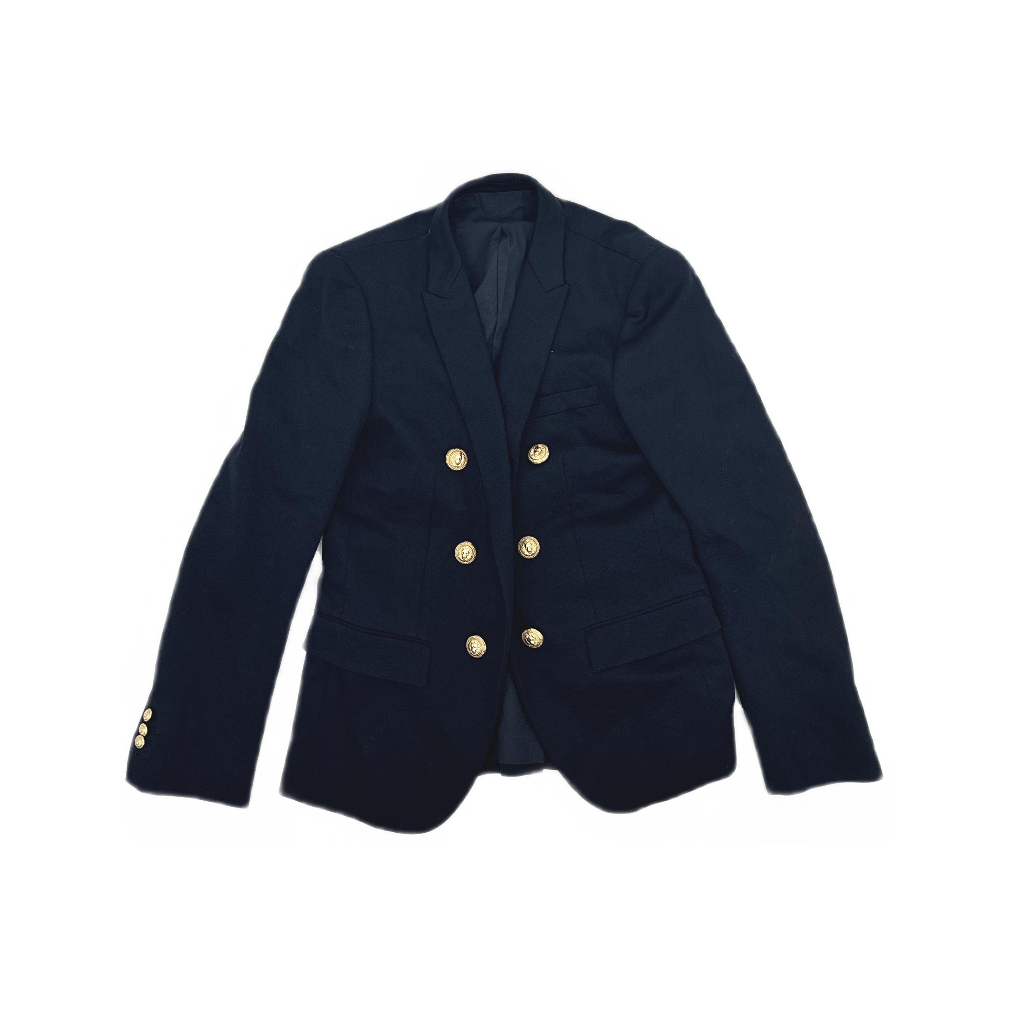 Balmain Balmain Gold Button Double Breasted Blazer Size 40R Size 40R - 1 Thumbnail