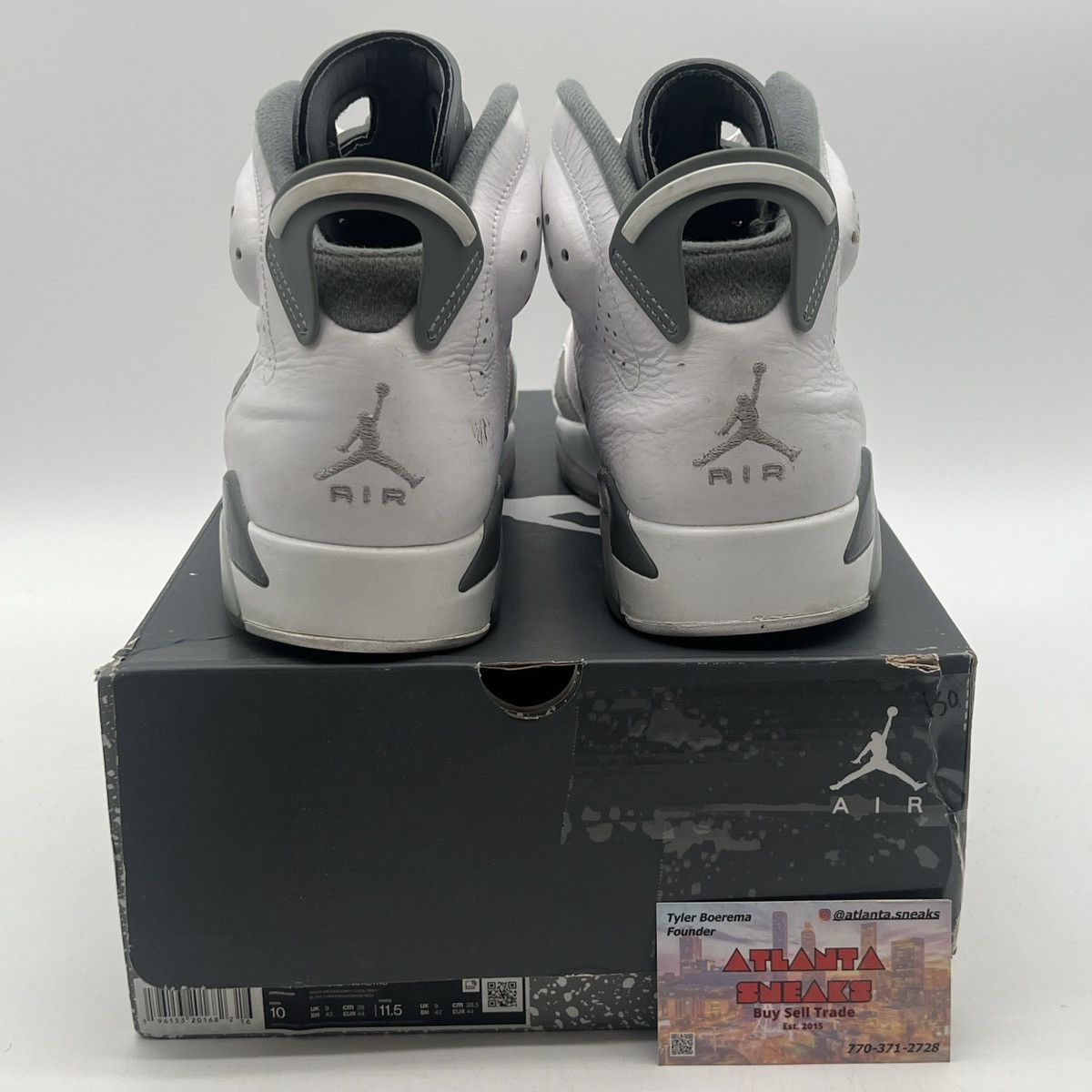 Air Jordan 6 cool grey