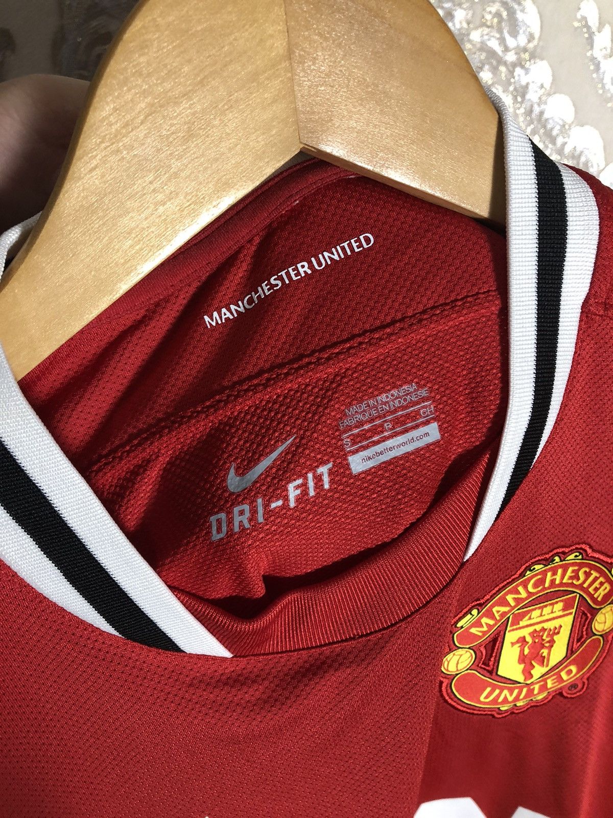 Nike VINTAGE NIKE FC MANCHESTER UNITED ENGLAND SOCCER JERSEY Y2K Size US S / EU 44-46 / 1 - 3 Thumbnail