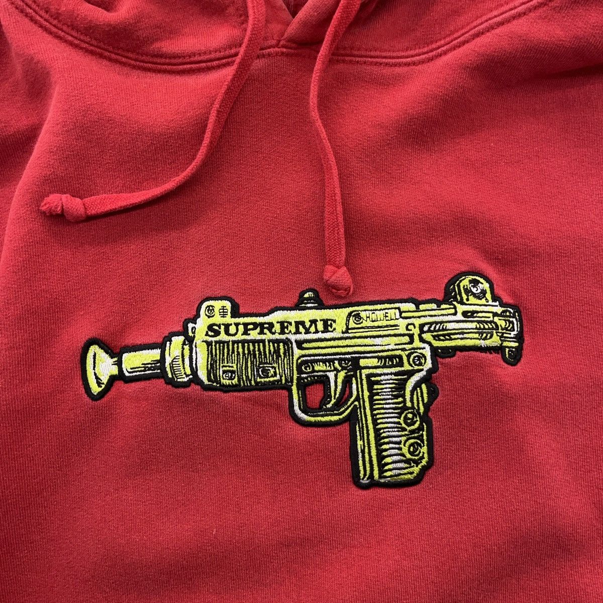 Supreme Supreme Uzi Hoodie Red L Made in Canada Vintage Size US L / EU 52-54 / 3 - 4 Thumbnail