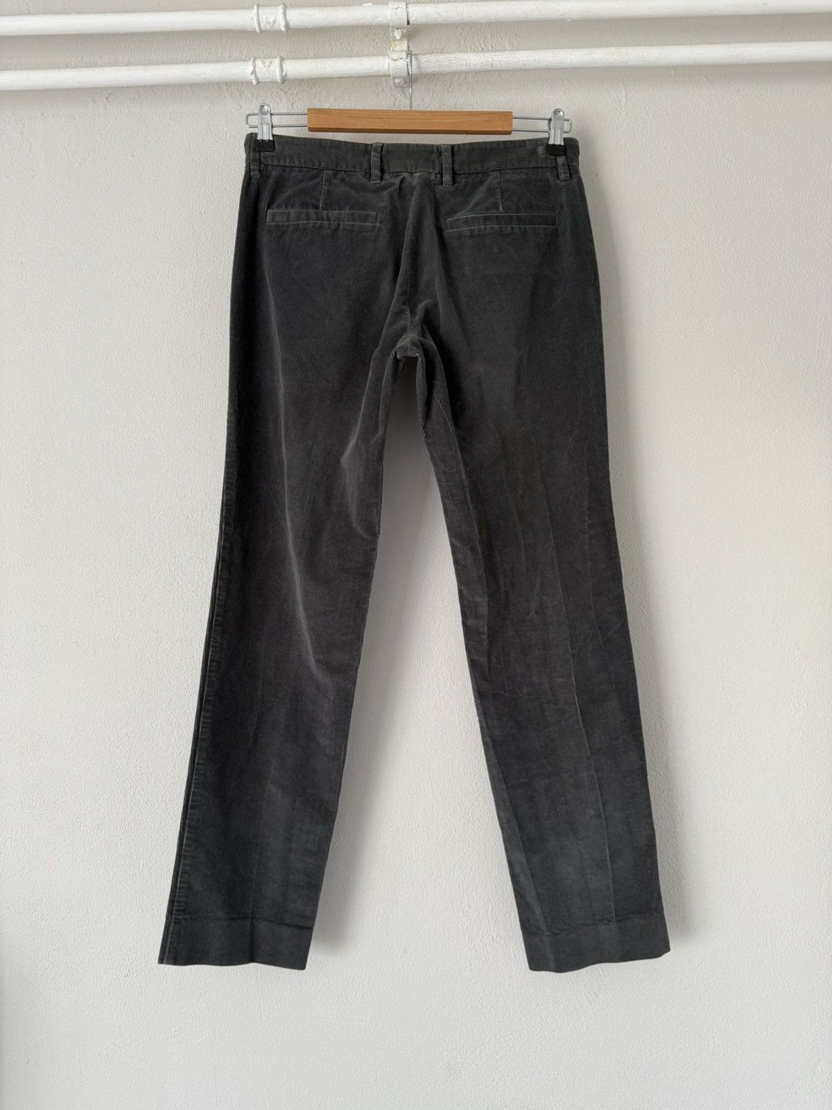 Gucci Skinny Corduroy Pants in Washed Olive Green Size US 30 / EU 46 - 7 Thumbnail