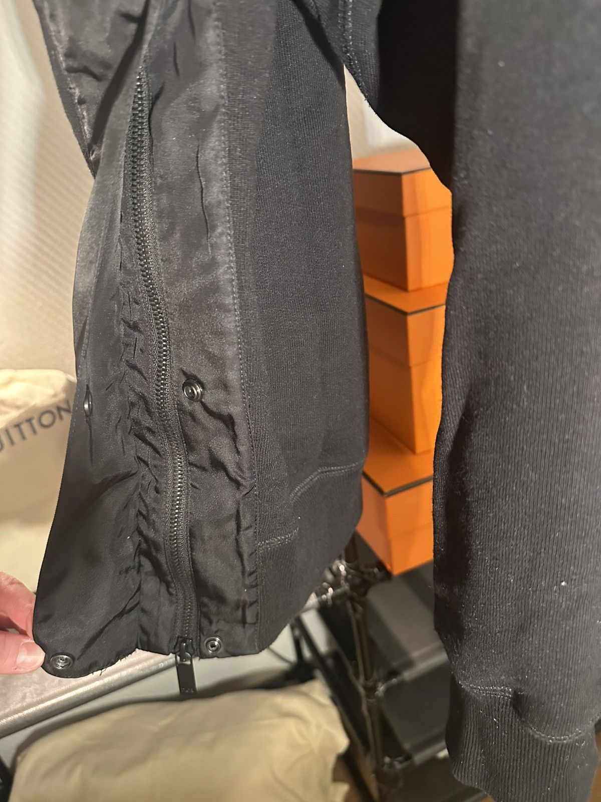 Dior × Sacai Dior x sacai Patch Side-Zip Sweatshirt Winter 2021 Hybrid Size US M / EU 48-50 / 2 - 6 Thumbnail