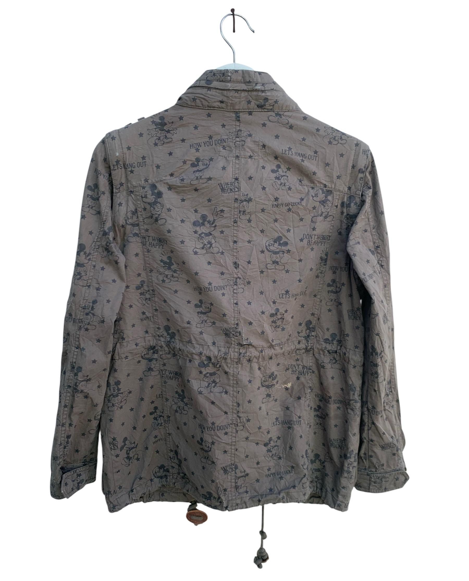 Mickey Mouse Holl Haus Holland X Disney Mickey Army Style Jacket Size US S / EU 44-46 / 1 - 2 Thumbnail