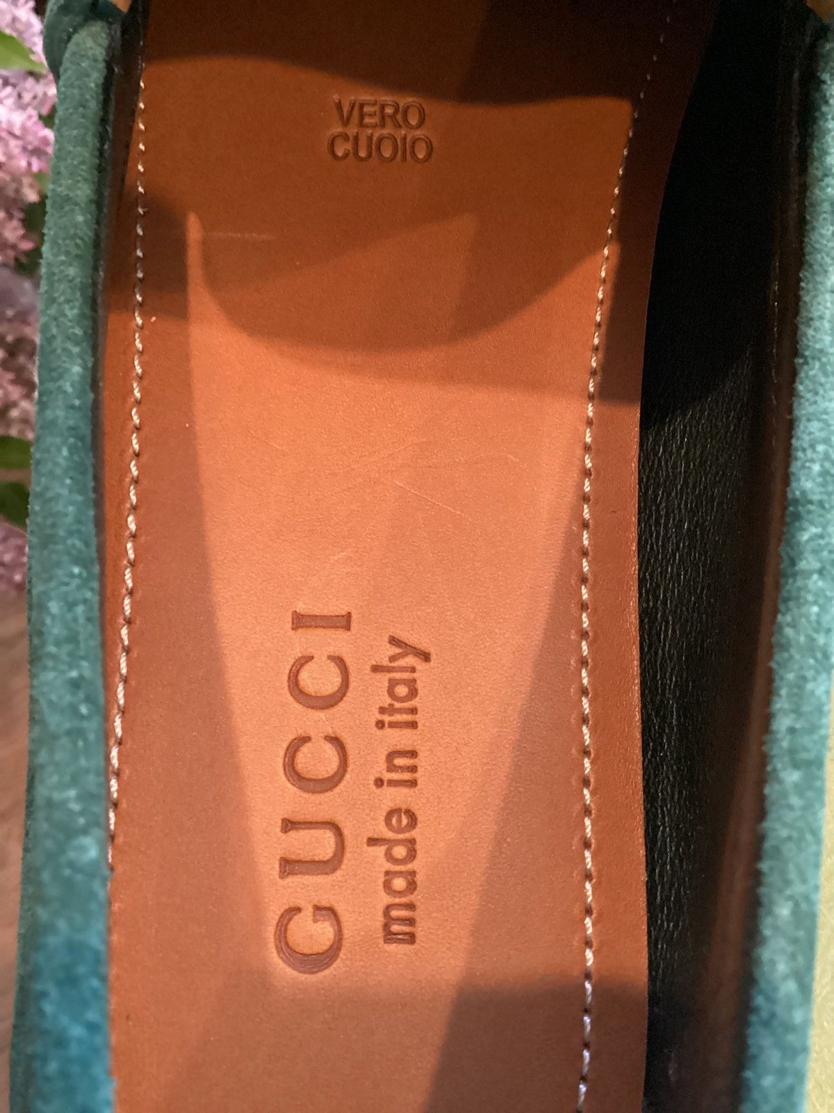 Gucci Gucci green suede loafers with horsebit Size US 9 / EU 42 - 6 Thumbnail