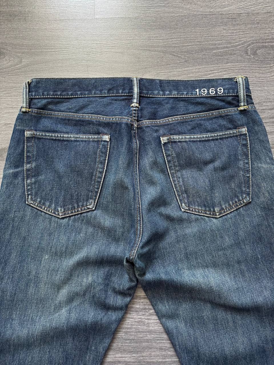 Gap Gap 1969 Distressed Washed Denim Jeans 33x32 Size US 34 / EU 50 - 5 Thumbnail