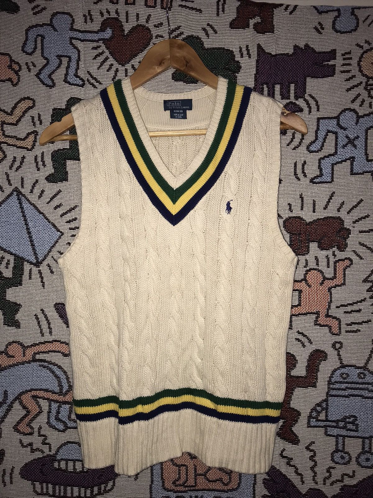 image of Polo Ralph Lauren Ralph Laurent Vest in Beige, Women's (Size Medium)