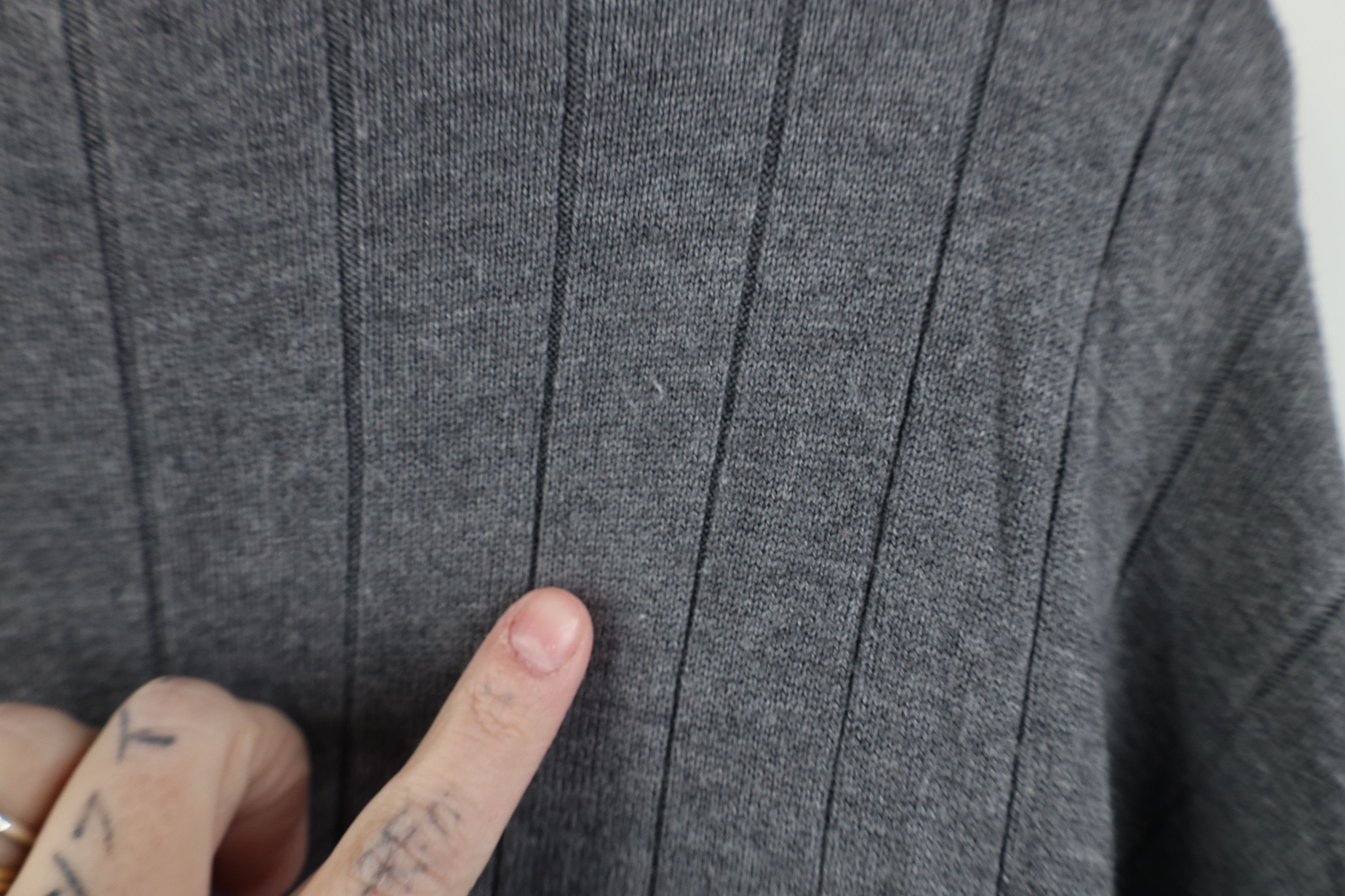 Vintage Vintage 90s Streetwear Blend Knit Mock Neck Sweater Size US XL / EU 56 / 4 - 7 Thumbnail