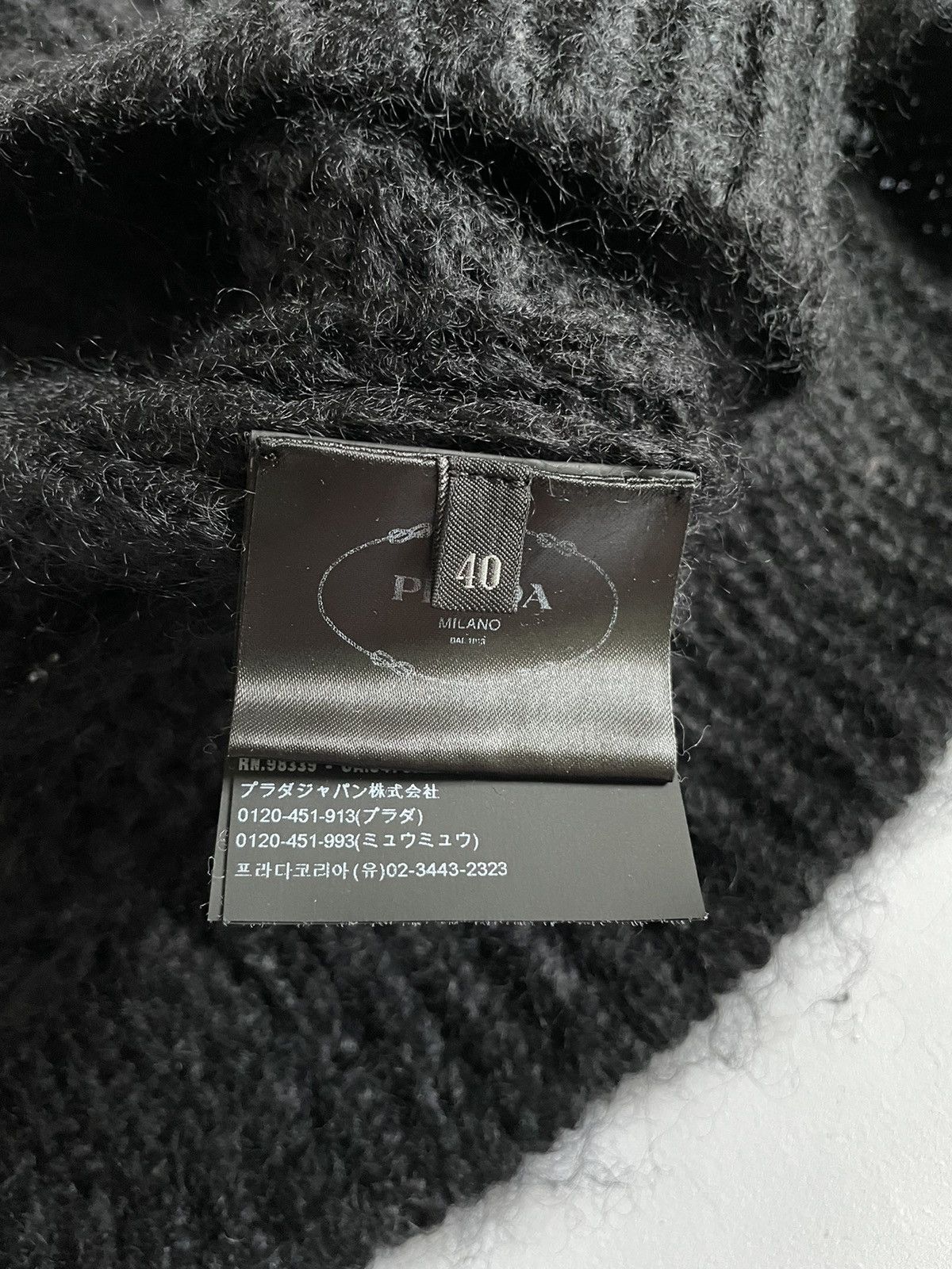 Prada Prada FW19 Chunky Mohair Knit Sweater/Jumper Size US S / EU 44-46 / 1 - 5 Thumbnail