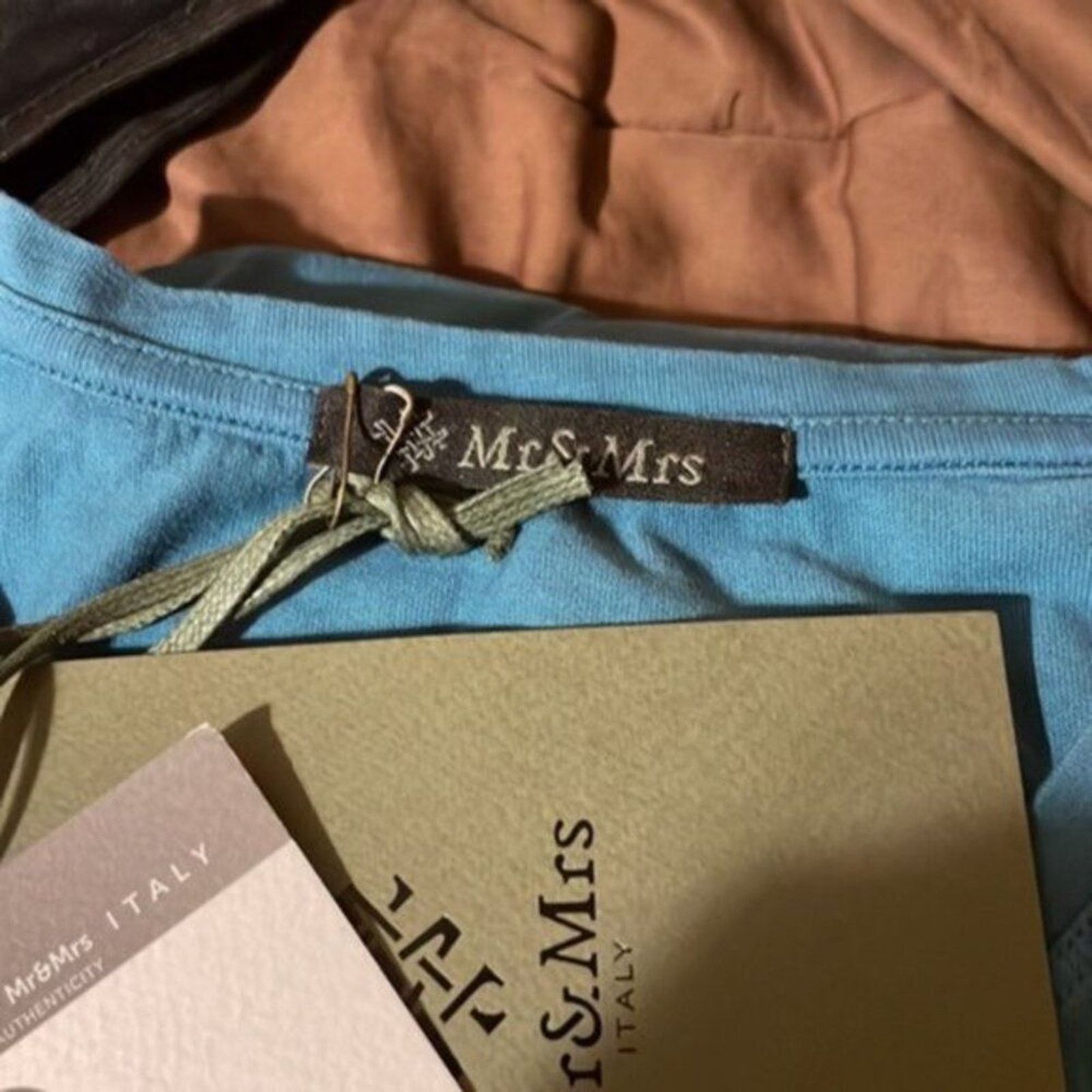 MR & MRS ITALY Mr & Mrs italy tee shirt teal M Size M / US 6-8 / IT 42-44 - 7 Thumbnail