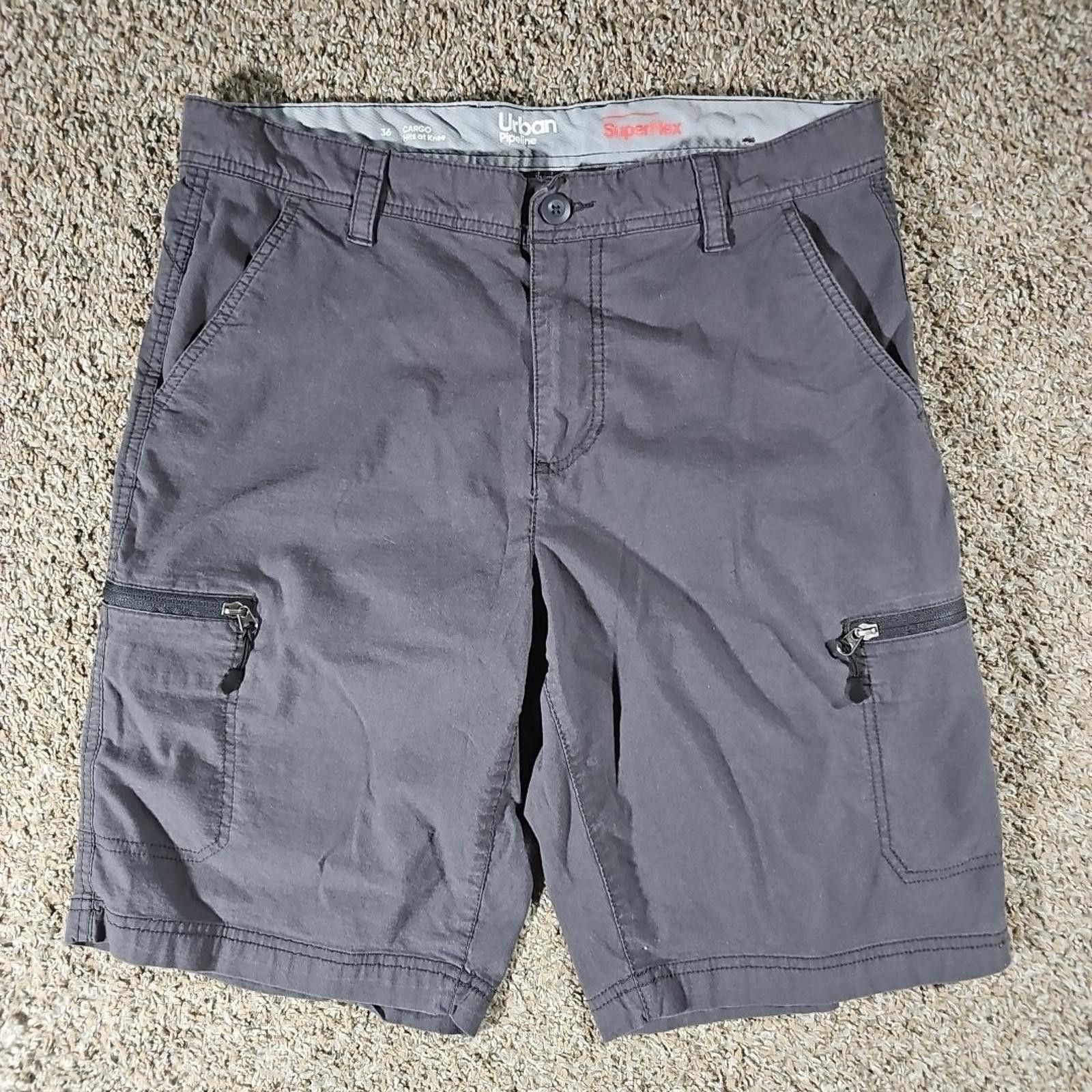 Urban Pipeline Urban Pipeline 36 Hit At Knees Cargo SuperFlex Shorts Size US 36 / EU 52 - 1 Thumbnail