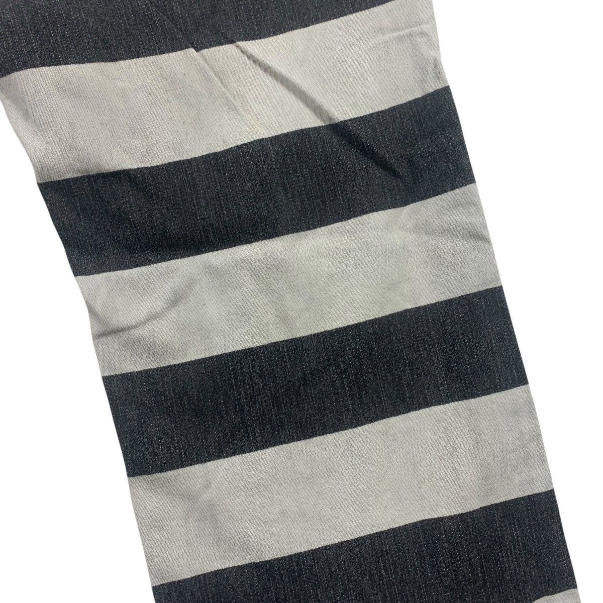 Japanese Brand PPFM prisoner stripe pants Size 28" / US 6 / IT 42 - 20 Thumbnail