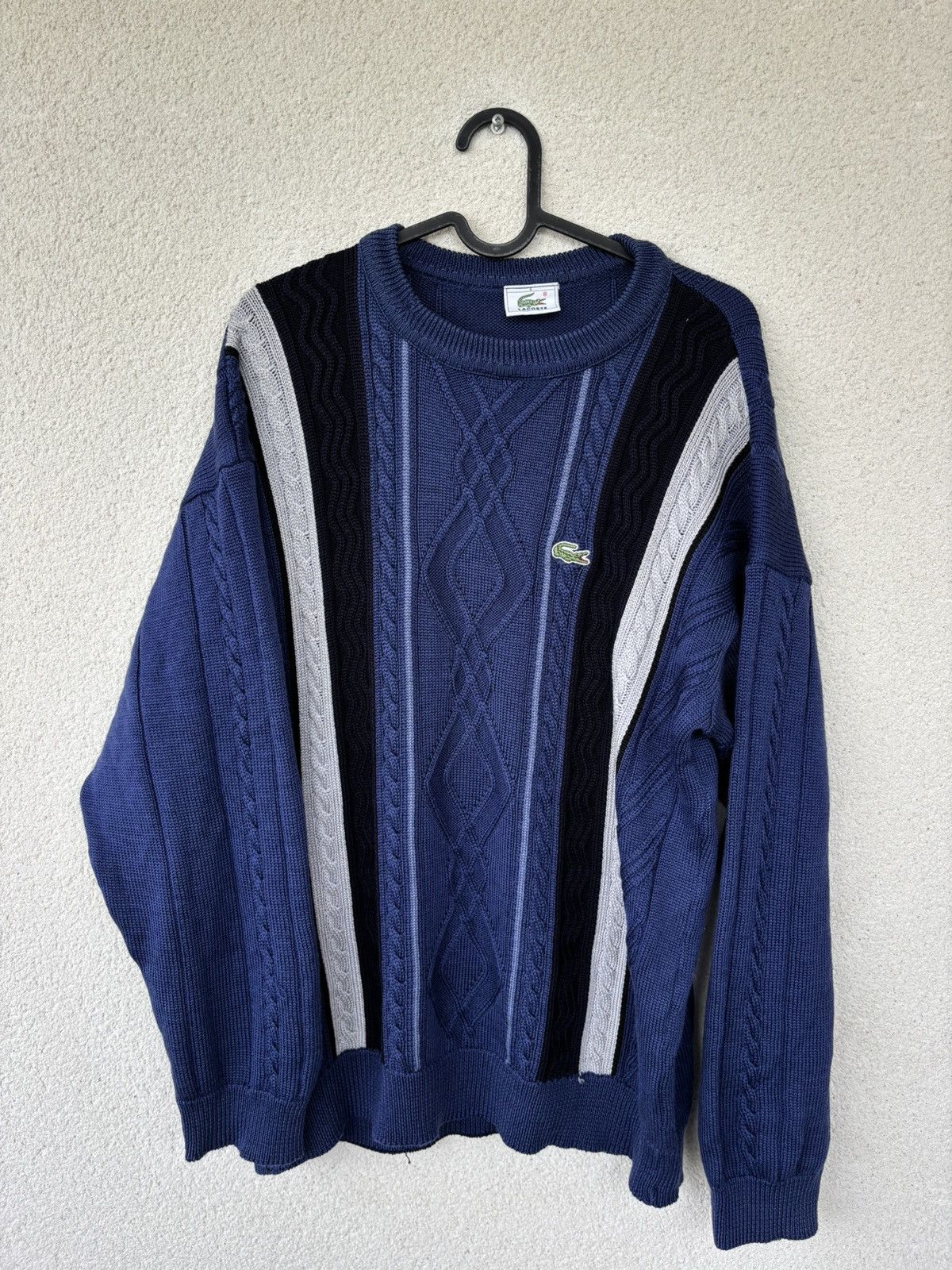 Lacoste Pull Lacoste vintage laine Size US L / EU 52-54 / 3 - 6 Thumbnail