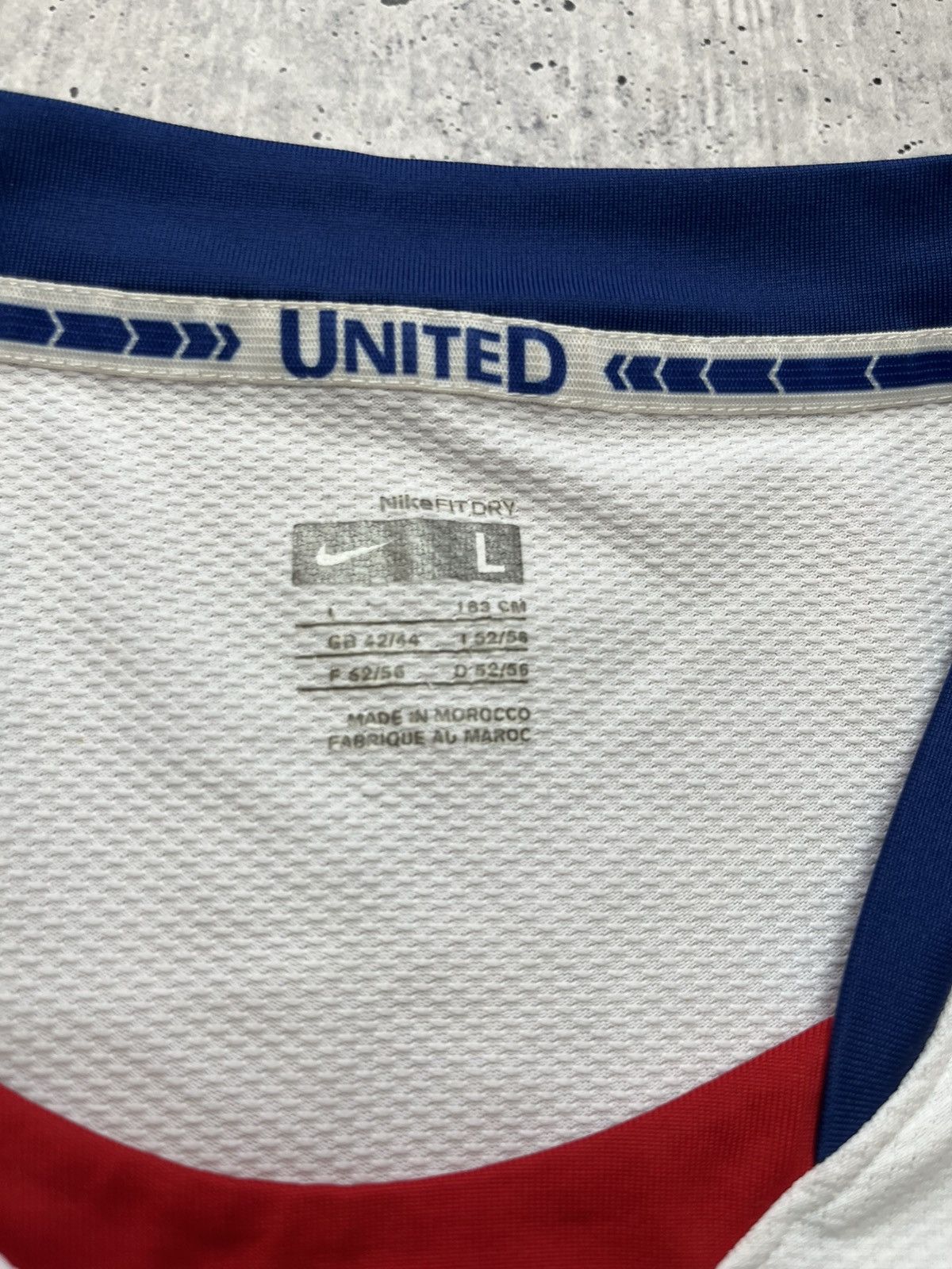 Nike MANCHESTER UNITED 2008 2009 AWAY JERSEY NIKE 287611-105 Size US L / EU 52-54 / 3 - 17 Thumbnail