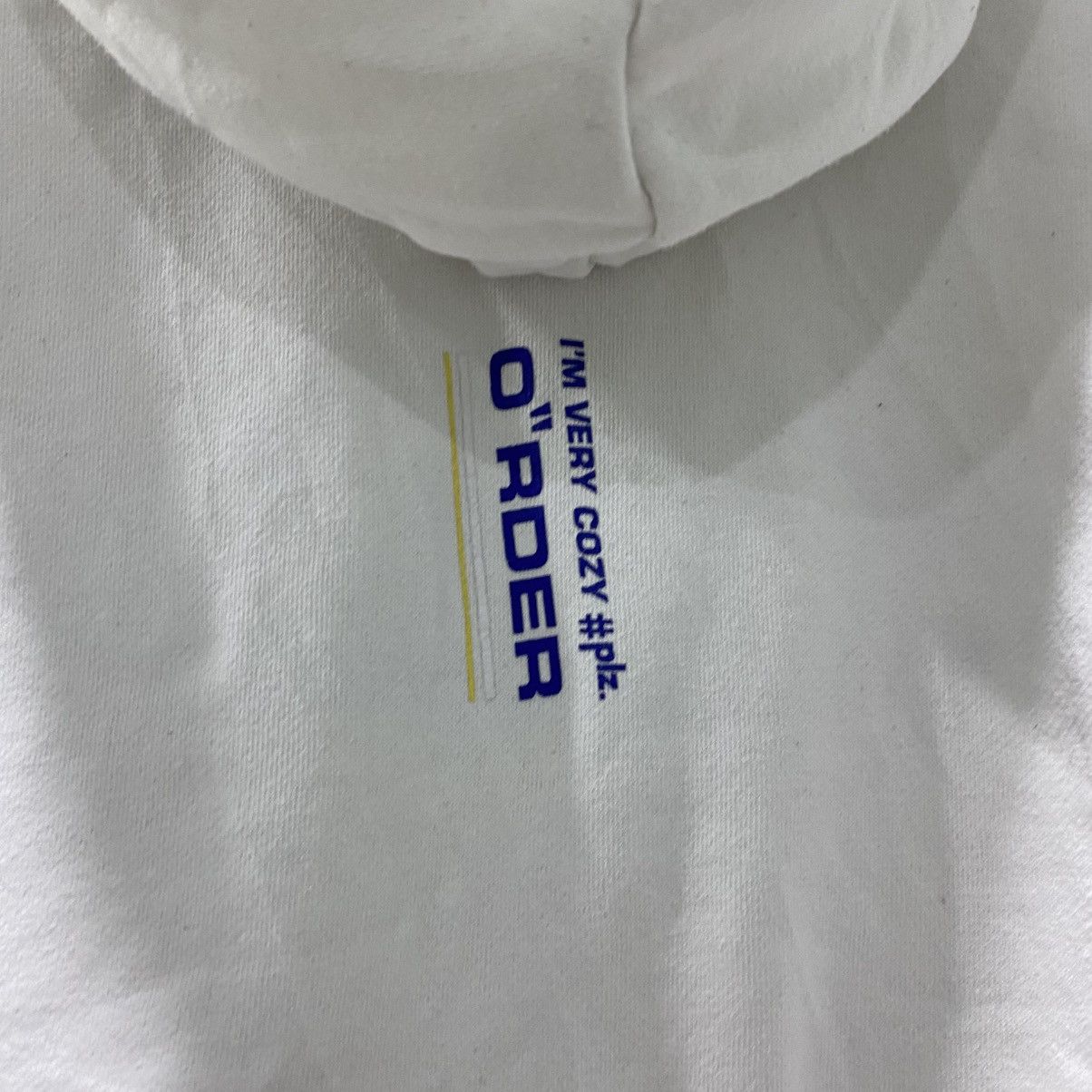 Other ‘Order Please' Korean Brand Streetwear Style White Hoodie Size US XL / EU 56 / 4 - 7 Thumbnail