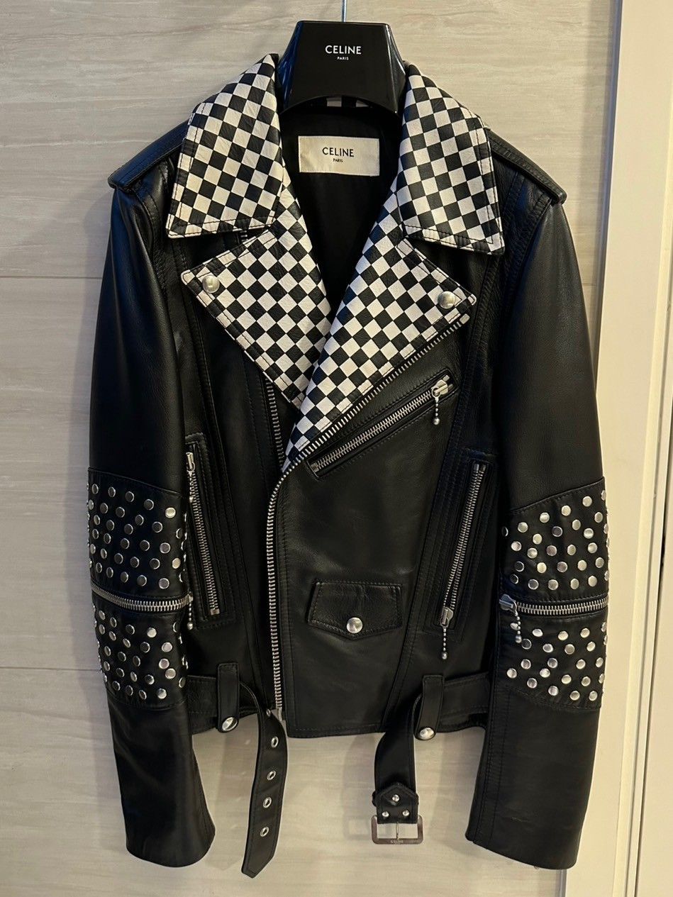 Celine × Hedi Slimane AW 19 Biker Jacket Size 44 Size US S / EU 44-46 / 1 - 2 Thumbnail