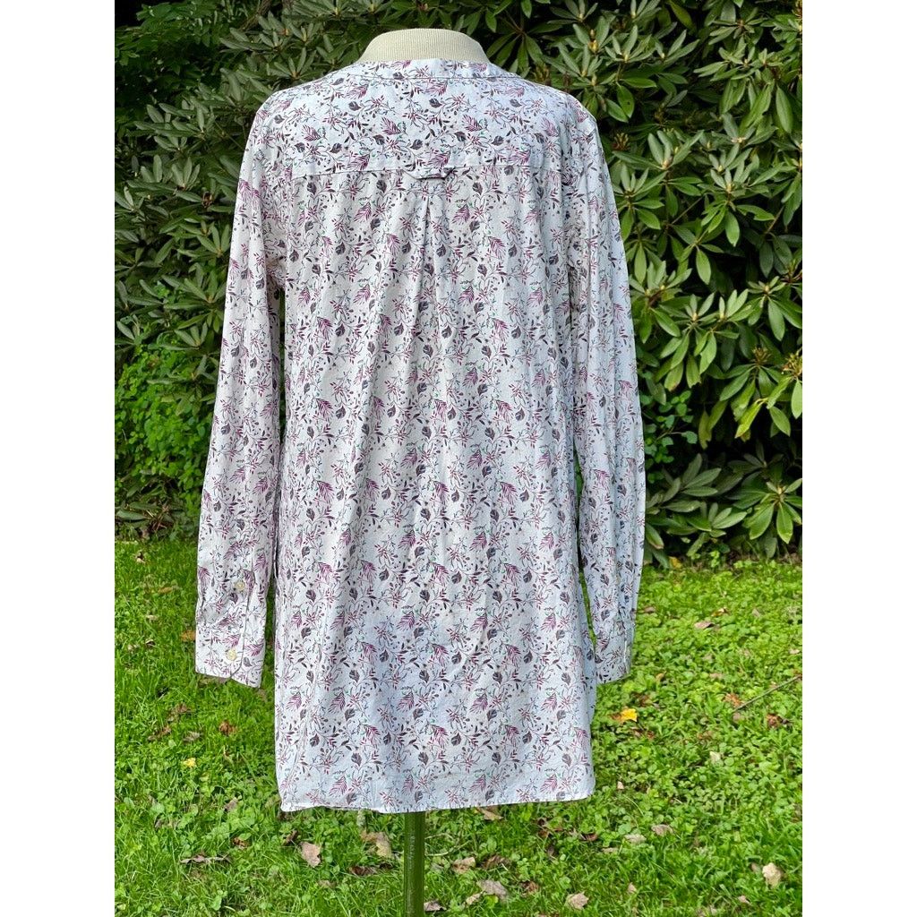 Duluth Trading Company Women Duluth S No Gap Button Front 3/4 Sleeve Tunic Size S / US 4 / IT 40 - 6 Thumbnail