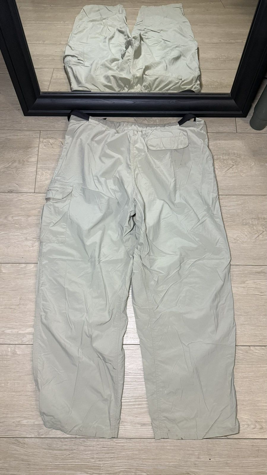 Other Y2K 2000s Nylon Parachute Style Cargo Pants Size US 36 / EU 52 - 2 Thumbnail