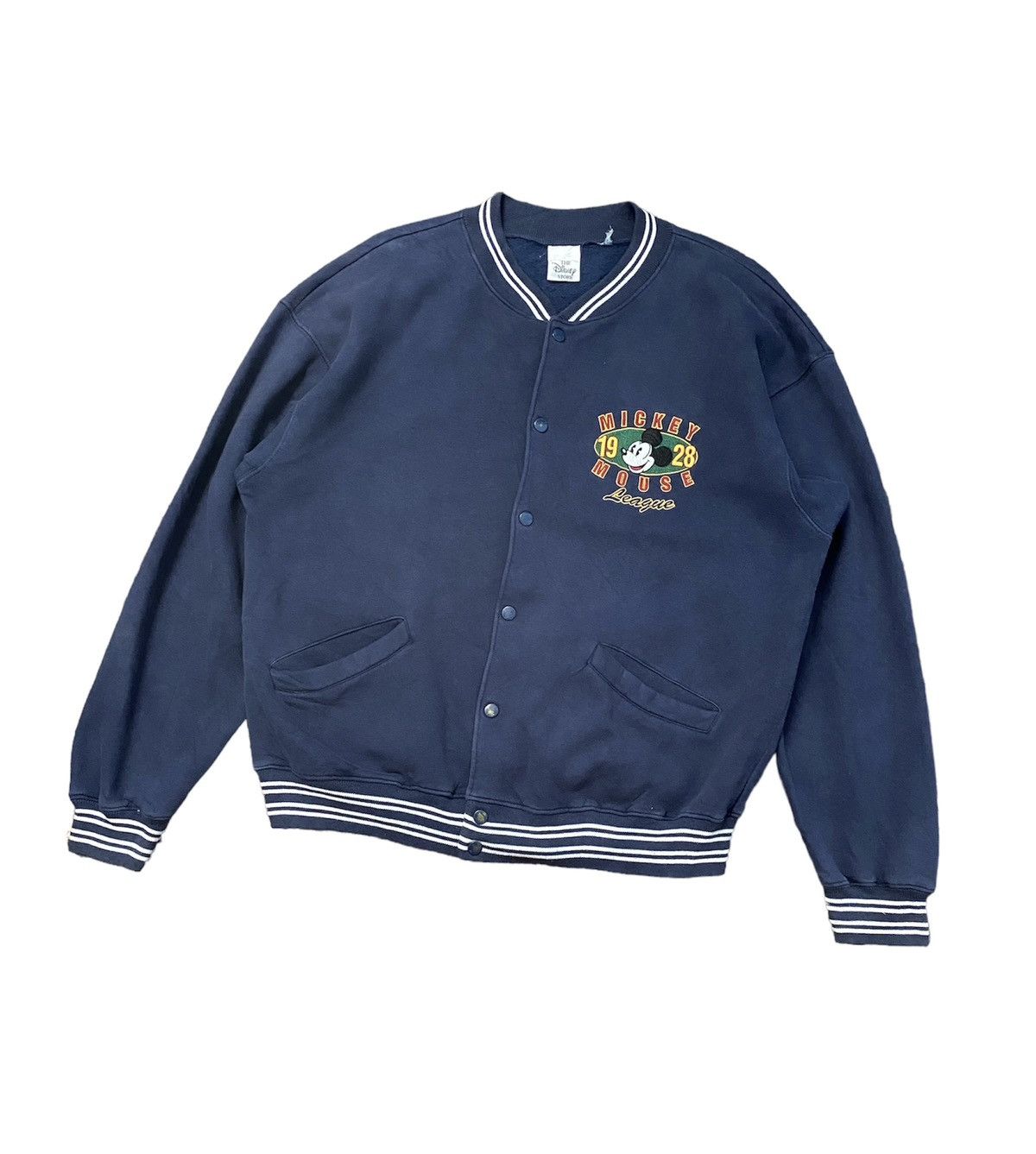 Disney Vintage Mickey Mouse Disney Varsity Jacket Size US L / EU 52-54 / 3 - 1 Thumbnail
