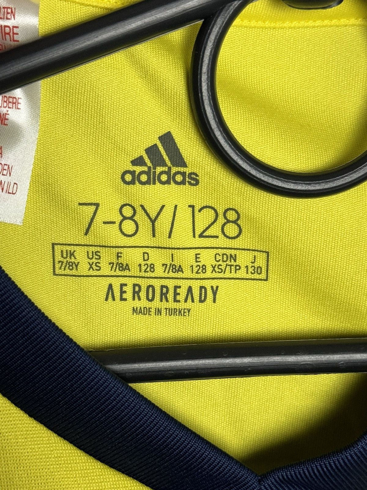 Adidas KIDS New Fenerbahce 20/21 Home Football Jersey T-Shirt Size US XS / EU 42 / 0 - 9 Thumbnail