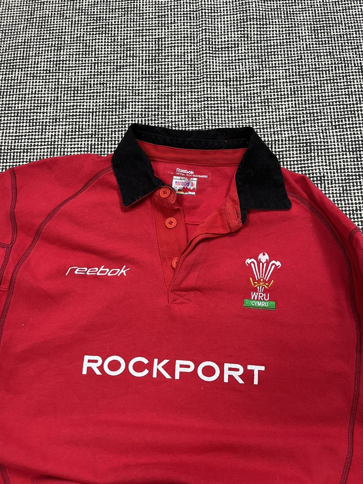 Reebok ➕ 2002/2003 Reebok wales WRU ls jersey shirt vintage Size US XL / EU 56 / 4 - 2 Thumbnail
