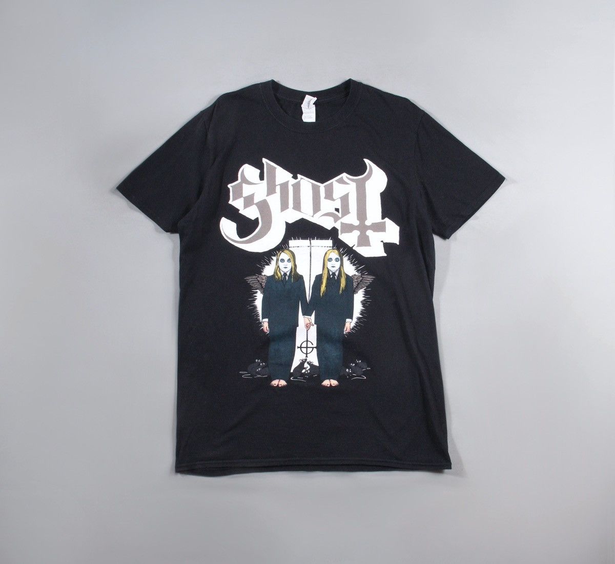 Band Tees Ghost Metal Rock Horror Black Tee T Shirt Vintage Tour M Size US M / EU 48-50 / 2 - 1 Thumbnail