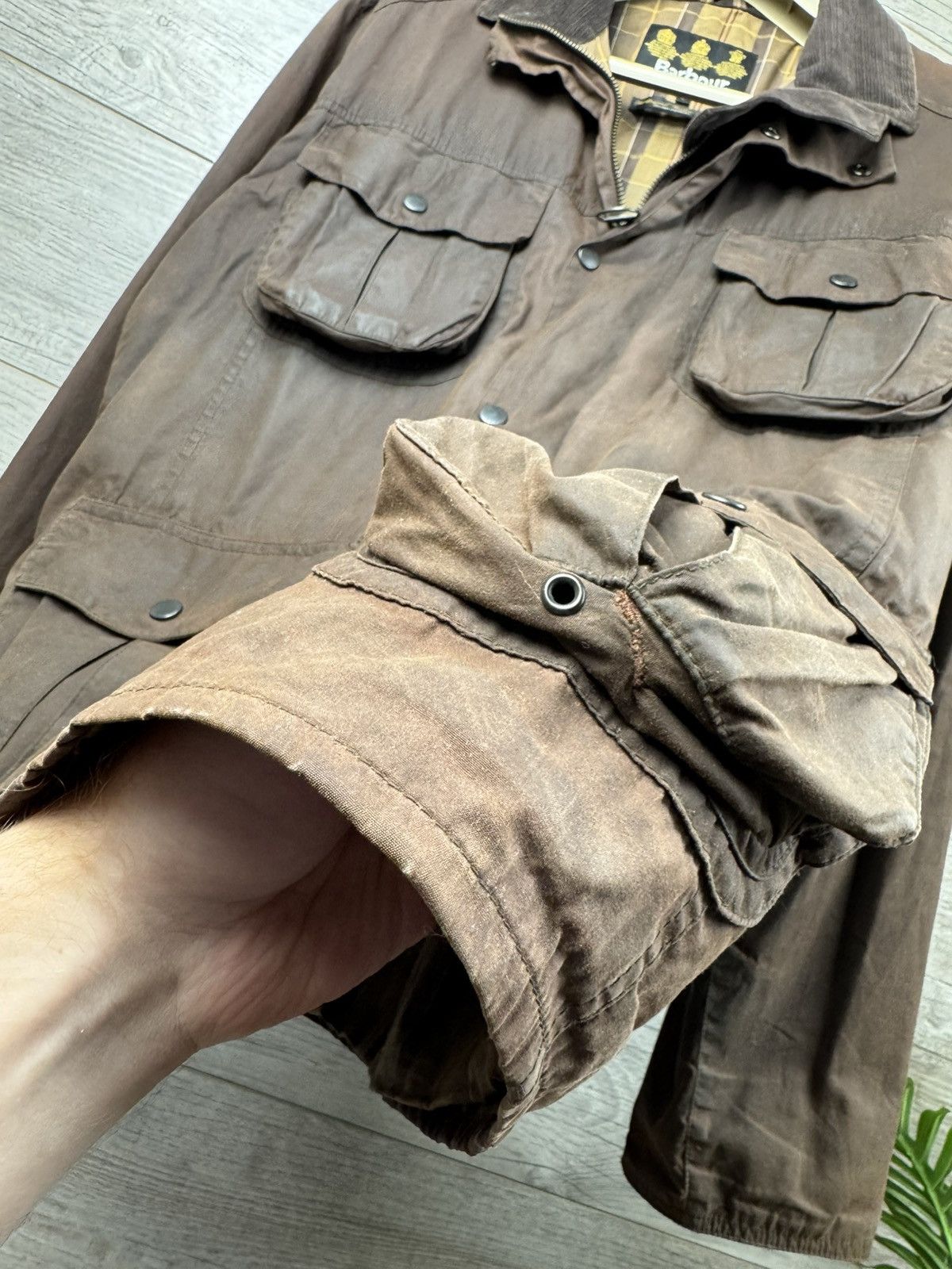 Barbour BARBOUR JACKET VINTAGE A94 FLYWEIGHT WAX UTILITY LARGE Size US L / EU 52-54 / 3 - 20 Thumbnail