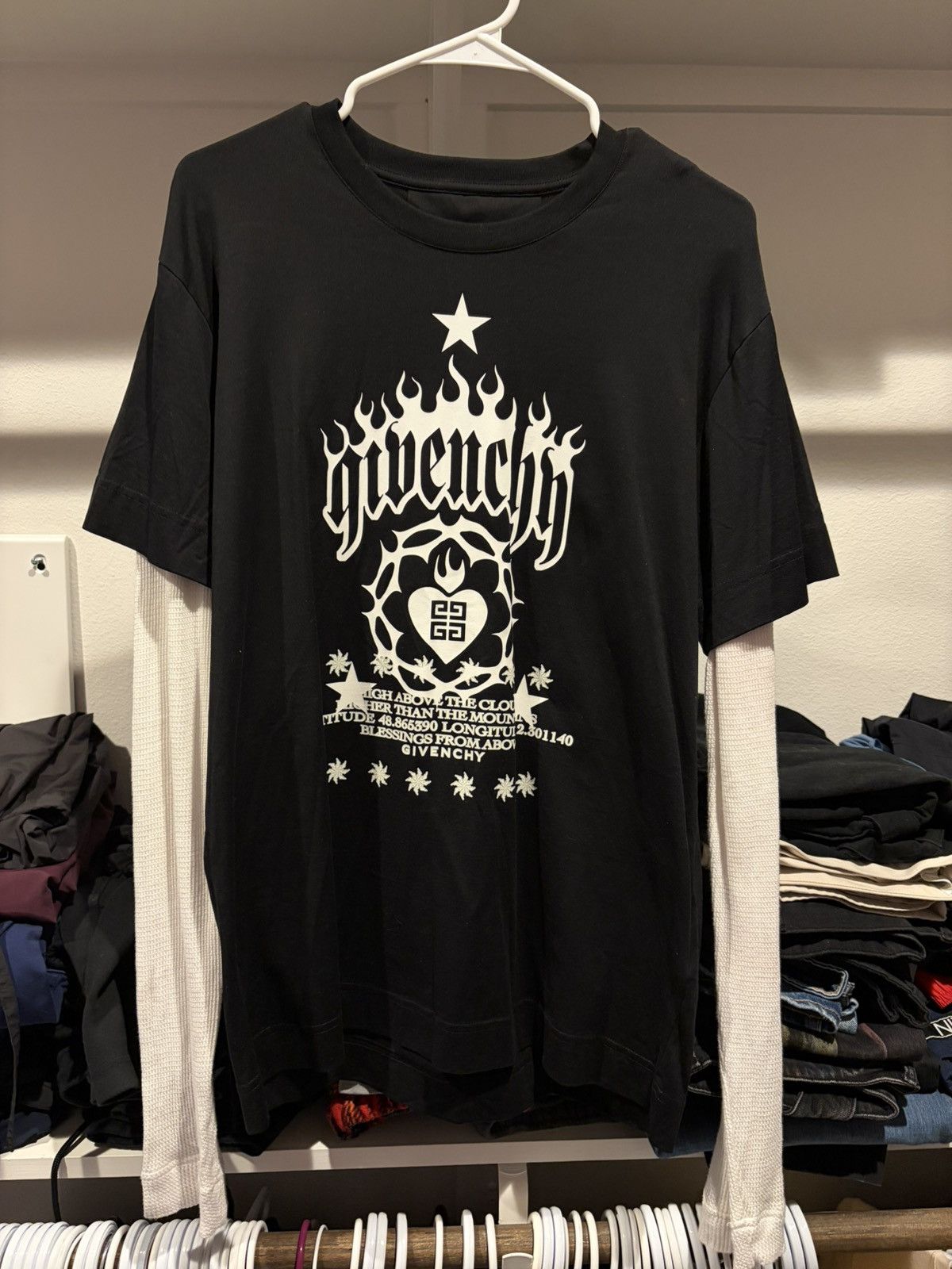 Givenchy Givenchy Long Sleeve Size US M / EU 48-50 / 2 - 1 Thumbnail
