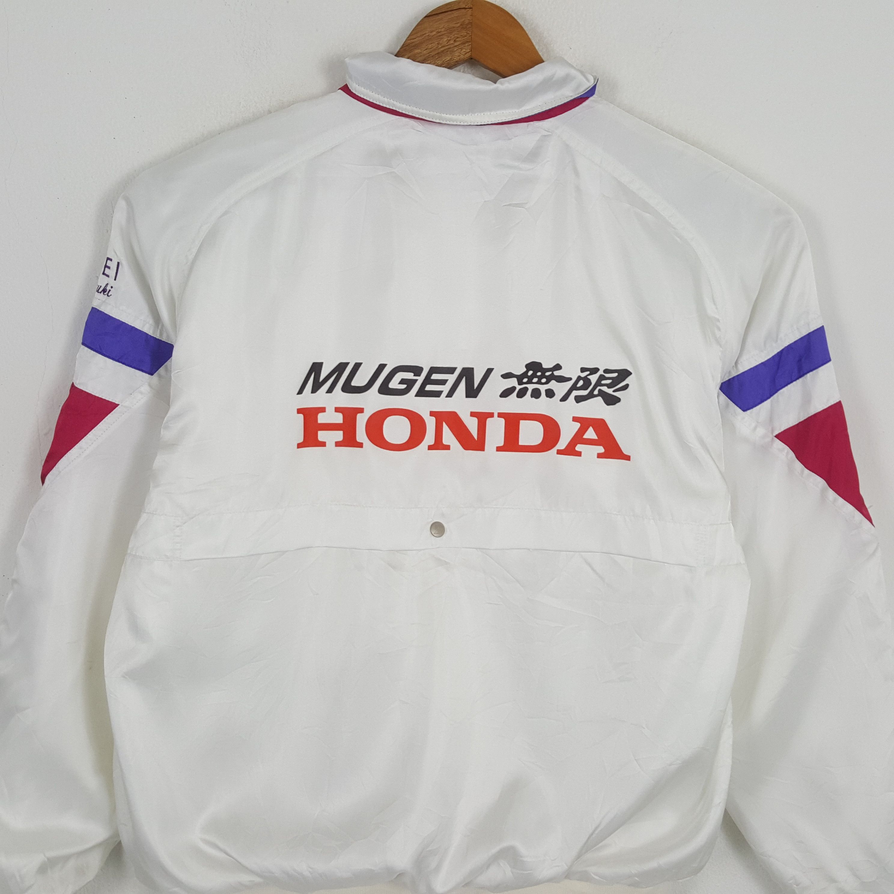 Honda × Vintage Vintage BRIDESTONE MUGEN HONDA Racing Team Custom Jacket Size US L / EU 52-54 / 3 - 2 Thumbnail