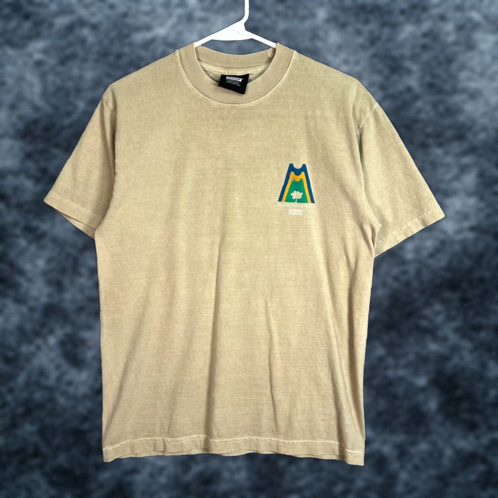 Vintage VINTAGE Belief Park Alliance Beige Shirt Mens Size S Size US S / EU 44-46 / 1 - 1 Thumbnail
