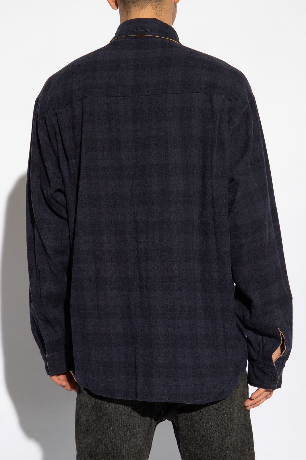 Balenciaga Reversible checked shirt Size US L / EU 52-54 / 3 - 13 Thumbnail