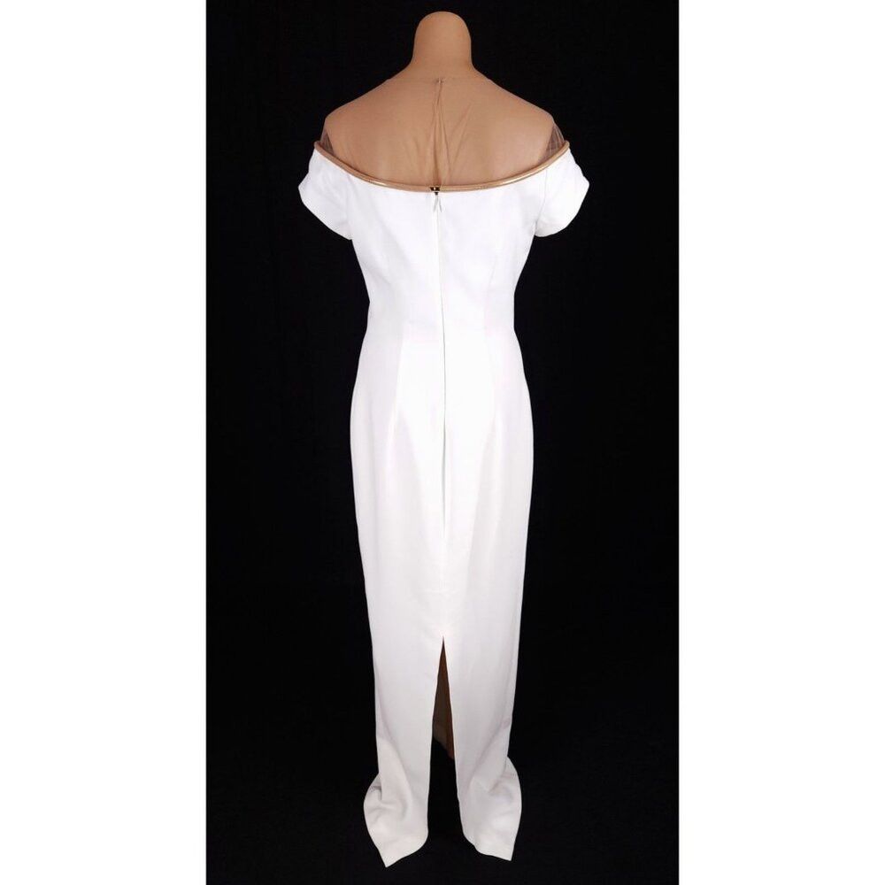Stella McCartney Stella McCartney Lara Stretch-Cady Gown Size 42 US 6 S White Size M / US 6-8 / IT 42-44 - 7 Thumbnail