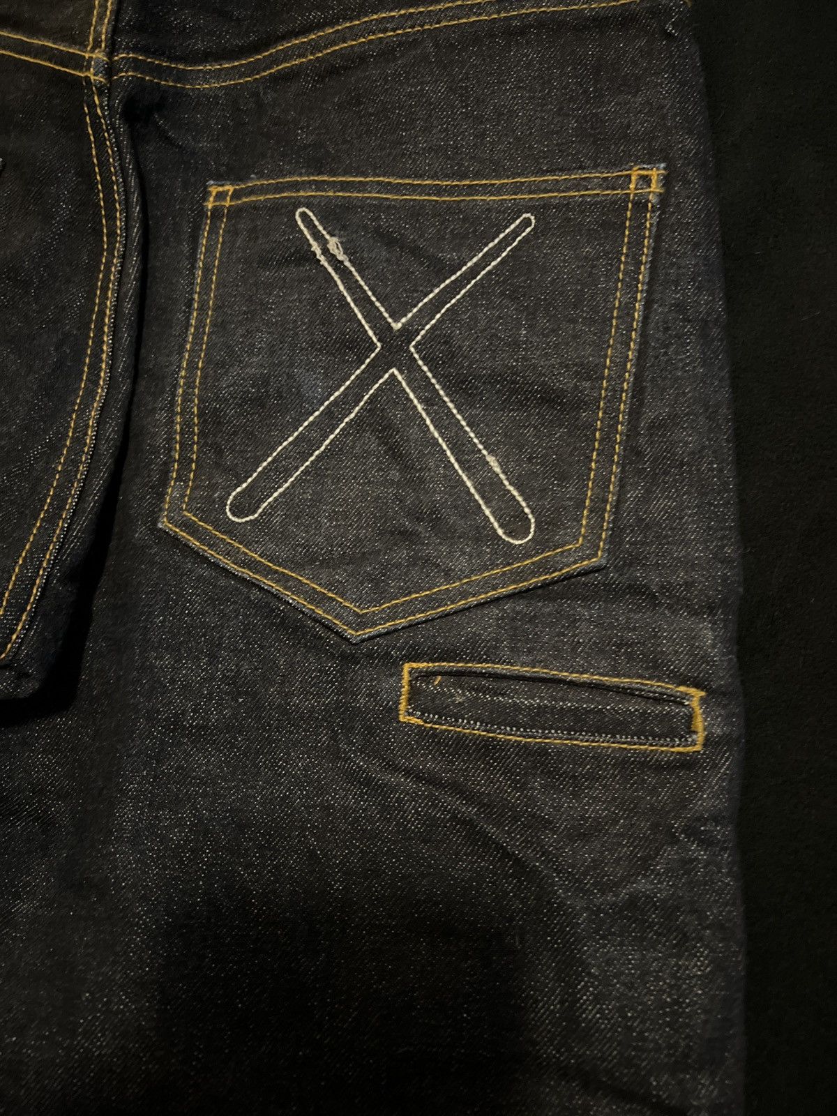 Original Fake Ss10 Chomper Denim Size US 31 - 9 Thumbnail