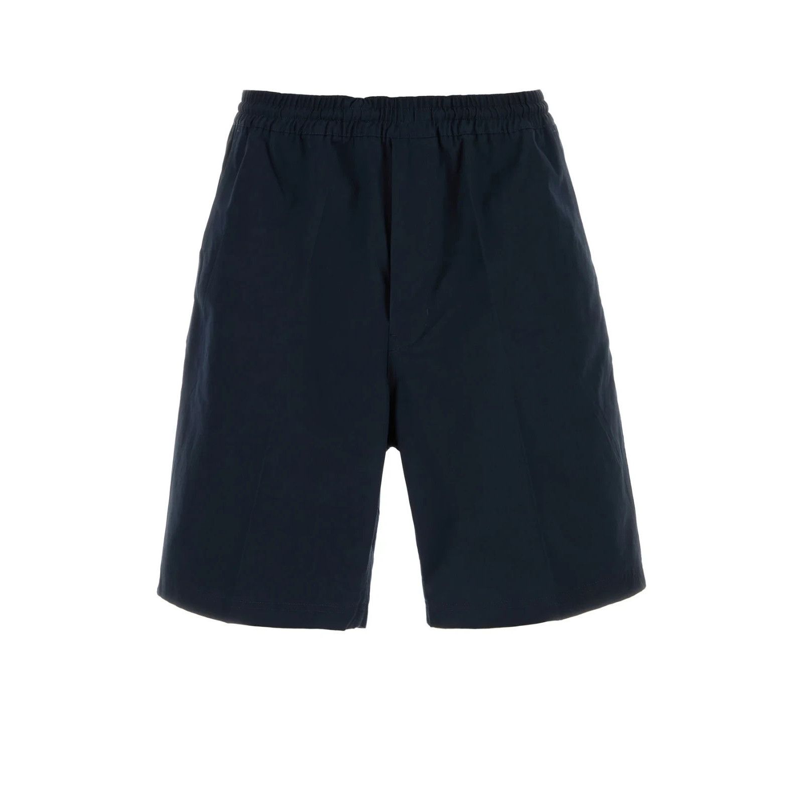 PRADA Dark Blue Poplin Bermuda Shorts New & Authentic (Men's