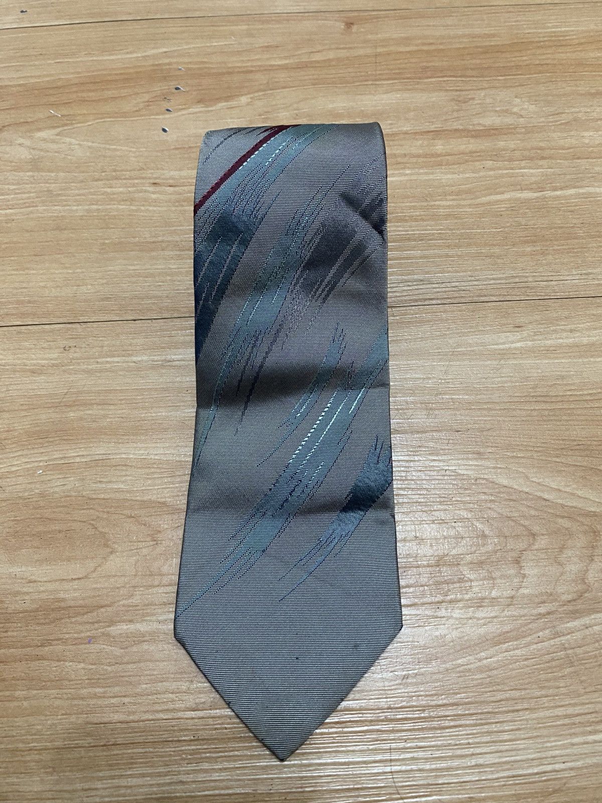 Balenciaga Vintage 90s Balenciaga tie nice design Size ONE SIZE - 2 Thumbnail