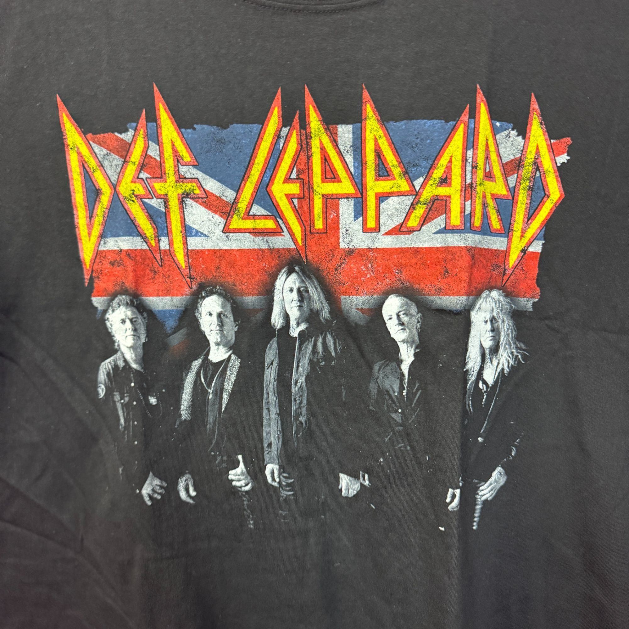 Def Leppard Def Leppard All Timers Union Jack Heavy Metal Band Tee 2XL Size US XXL / EU 58 / 5 - 2 Thumbnail