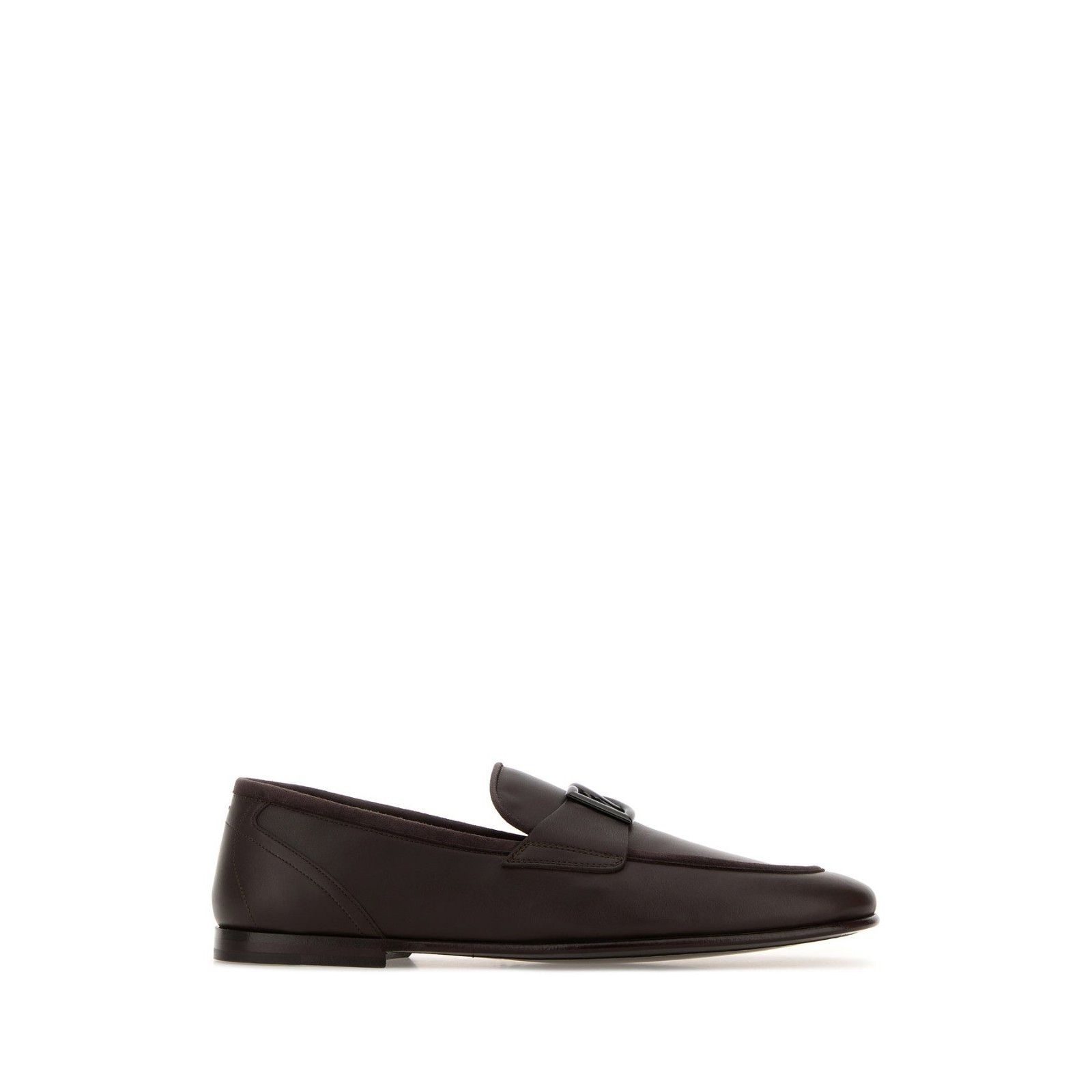 DOLCE & GABBANA Brown Leather Loafers New & Authentic (Men's