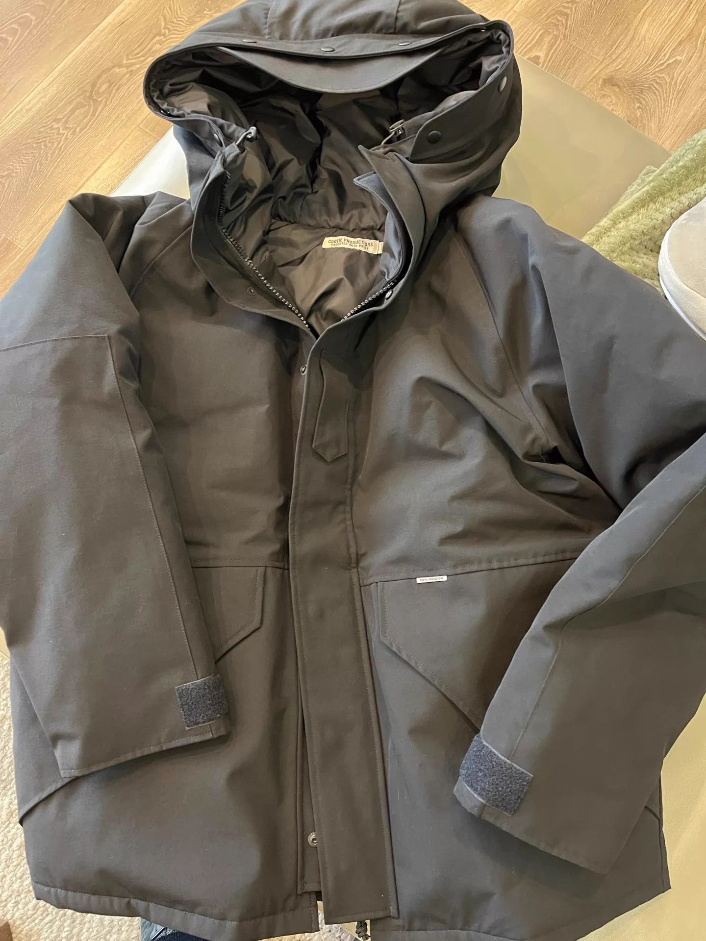 Other Cootie ECWCS Down Jacket Black M Mid-Length Full Down Fill Size US M / EU 48-50 / 2 - 5 Thumbnail