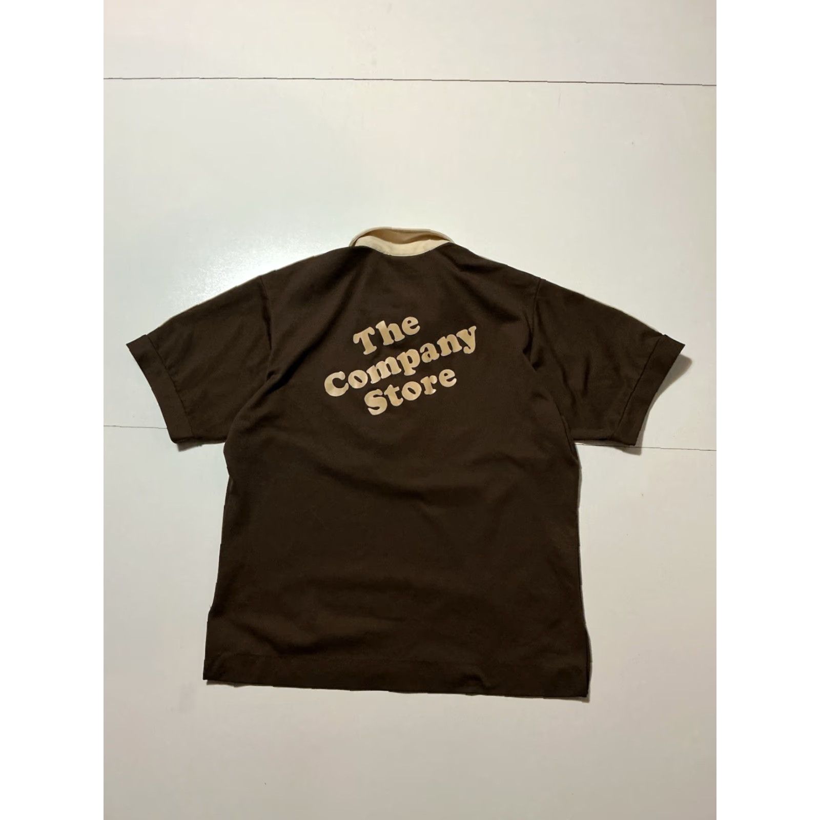 Vintage VINTAGE King Louie Creation The Company Store Bowling Polyester Polo Shirt L Brown Short Sleeve 1970s Mens Size US L / EU 52-54 / 3 - 2 Thumbnail