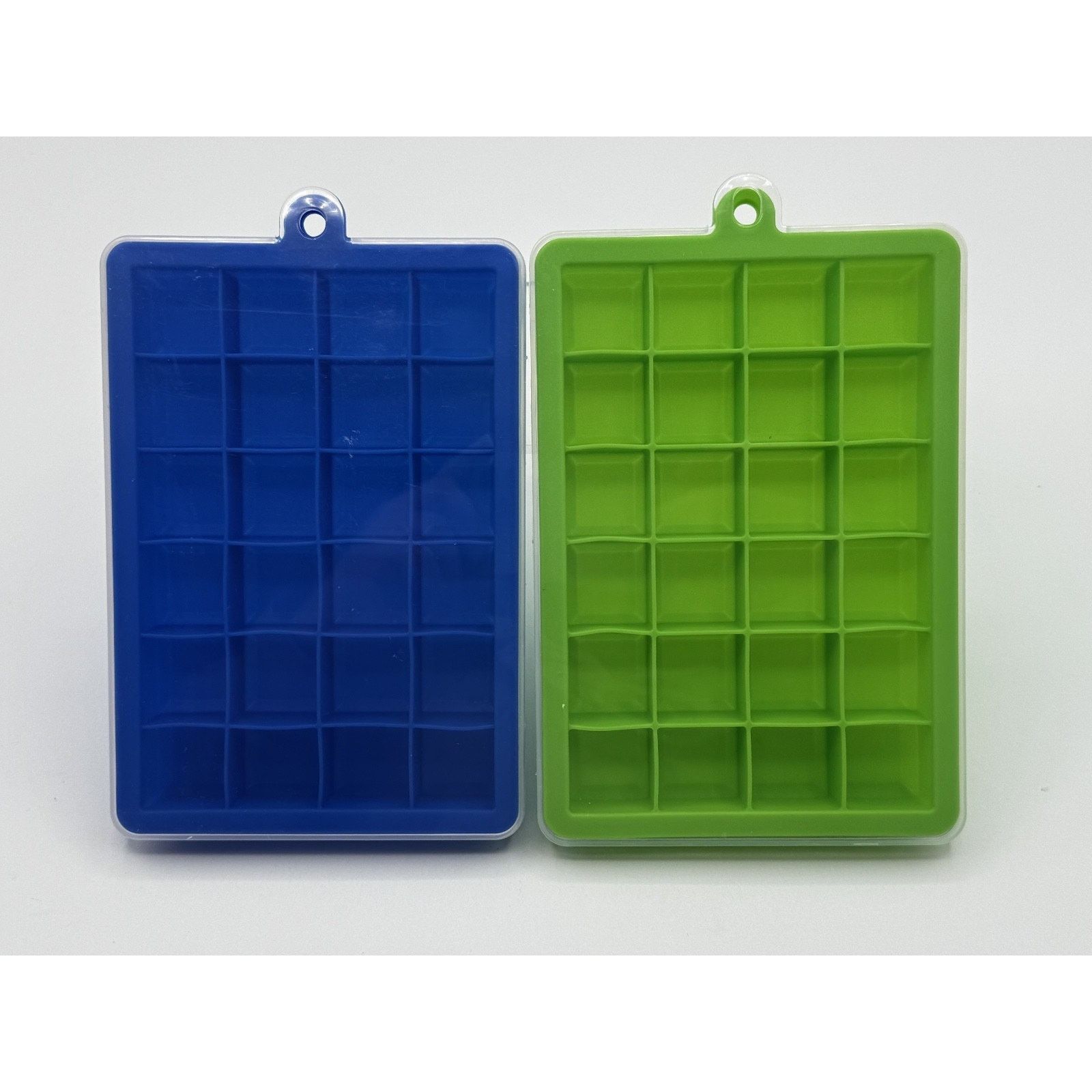 Other 2 pk. Soft Silicone Ice cube Tray with PP Lid, BPA free Size ONE SIZE - 4 Thumbnail
