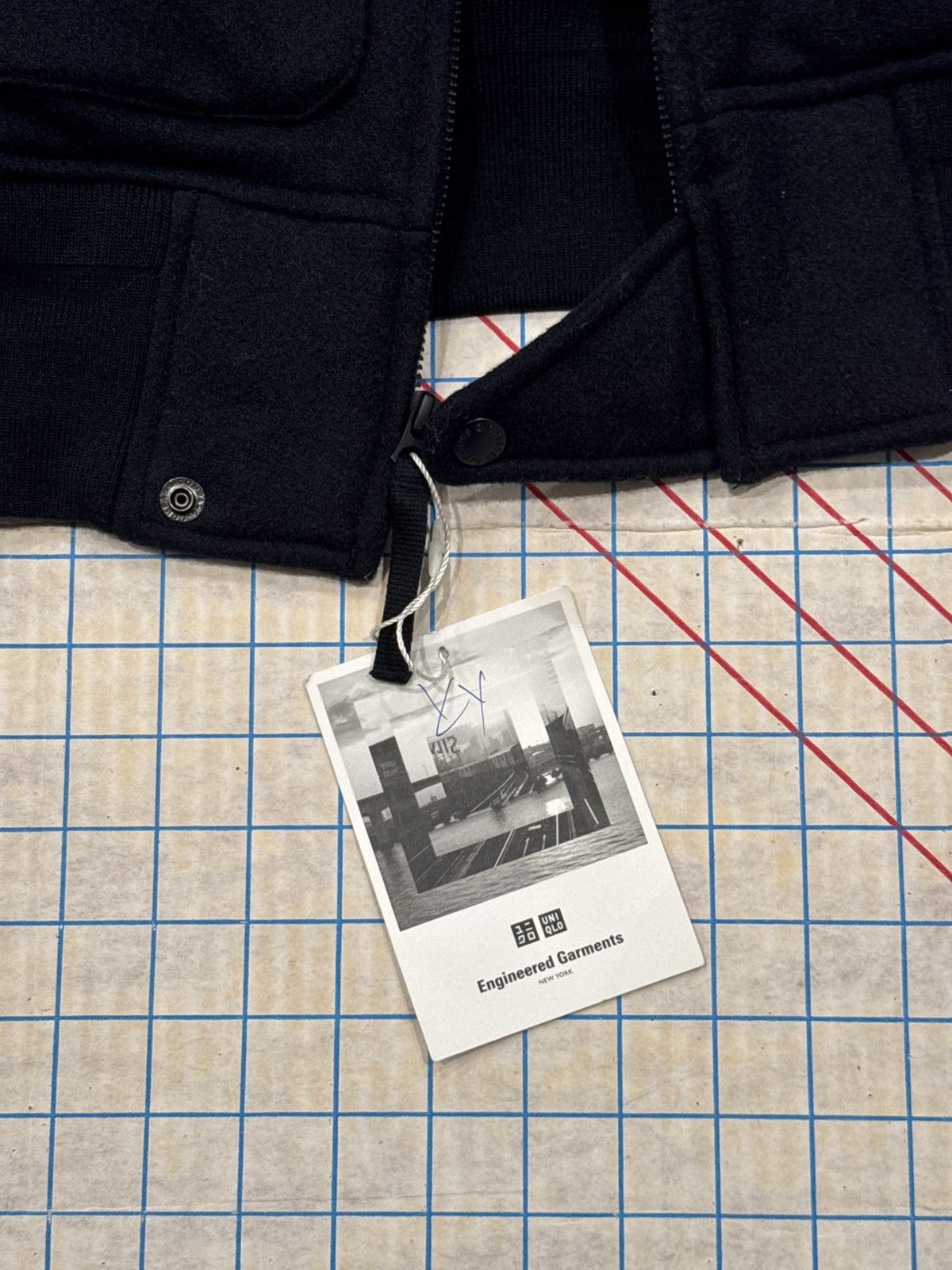 Engineered Garments × Uniqlo NWT Uniqlo Engineered Garments Bomber Jacket Dark Navy Small Size US S / EU 44-46 / 1 - 4 Thumbnail