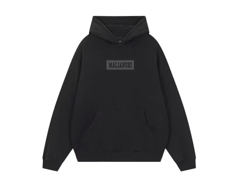Designer × Japanese Brand Vintage Letter Print Thickened Loose Hooded Sweatshirt Size US L / EU 52-54 / 3 - 5 Thumbnail