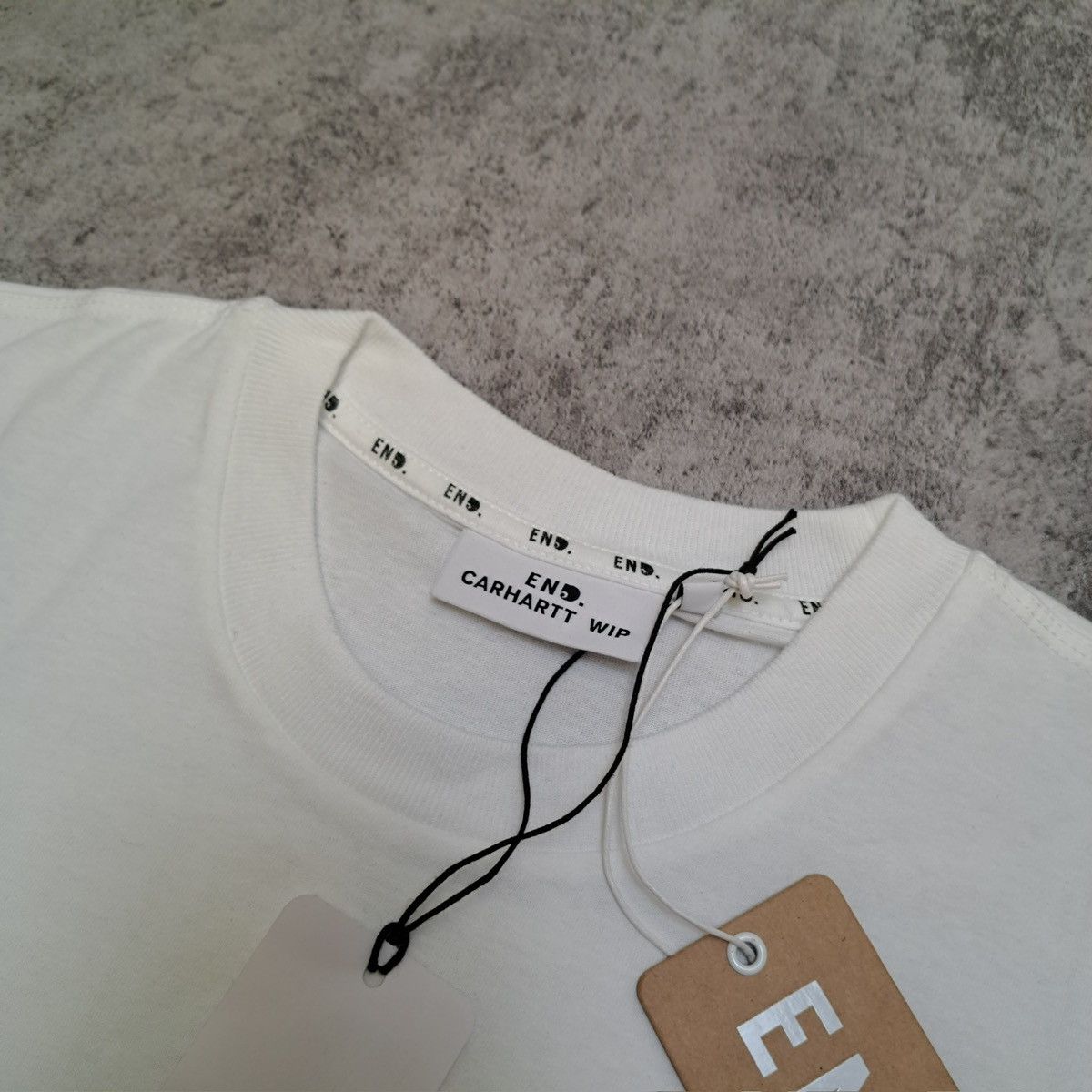 Carhartt Wip × END. Carhartt WIP x END T-Shirt American Crewneck w/ Pocket NWT Size US L / EU 52-54 / 3 - 10 Thumbnail