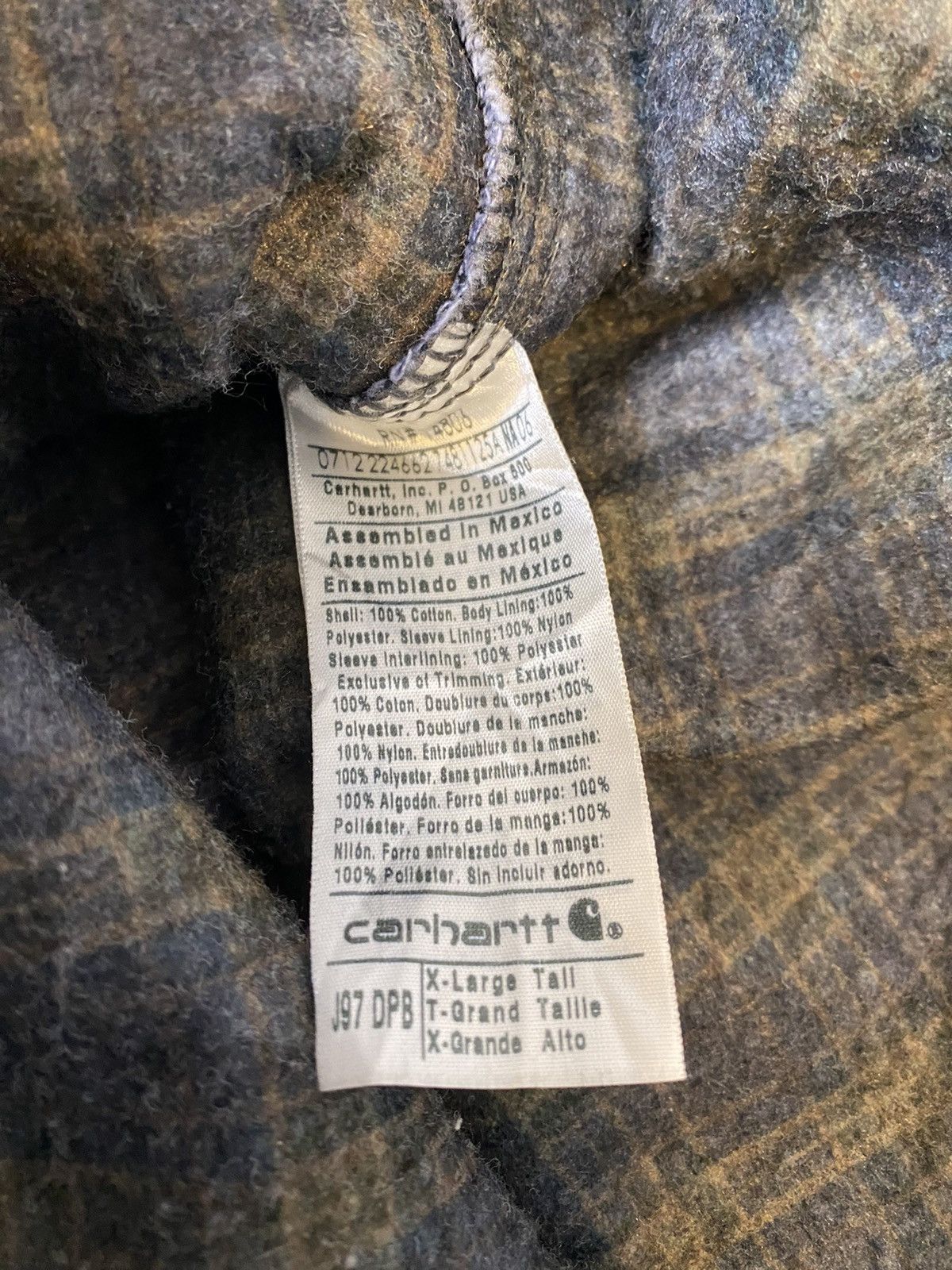 Carhartt Detroit Jacket Carhartt USA size XL J97 DPB blue used Size US XL / EU 56 / 4 - 12 Thumbnail