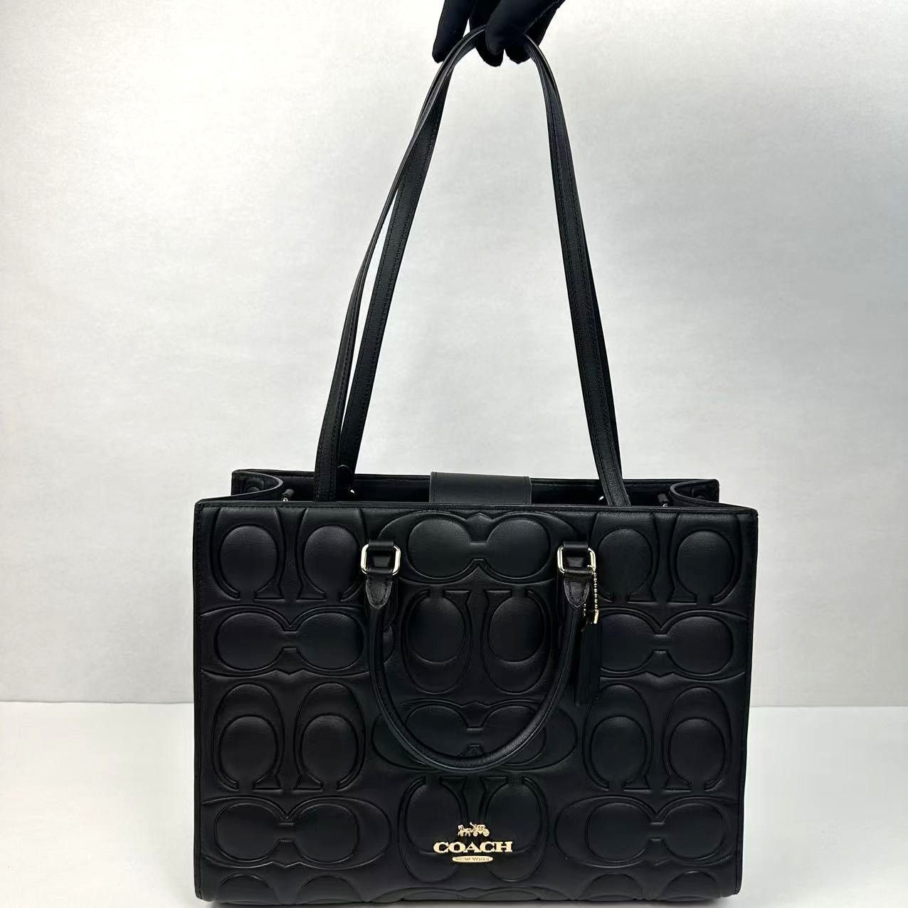 Maggie Tote Bag In Signature Leather CY672