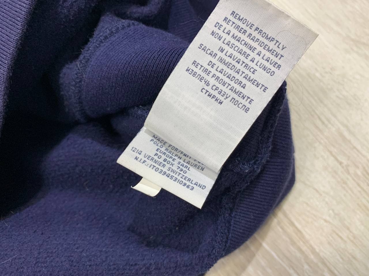 Vintage Mens vintage hoodie Polo Ralph Lauren Size S Size US S / EU 44-46 / 1 - 7 Thumbnail