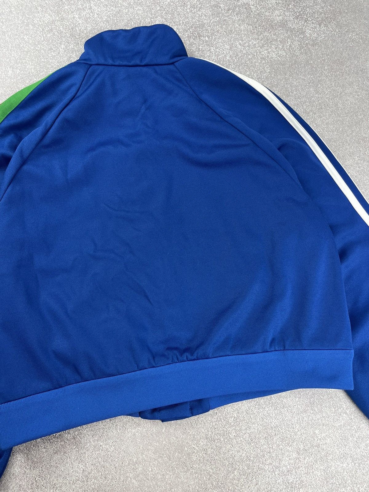Adidas × Gucci Adidas x Gucci Cropped Jacket Cobalt Blue Size XS Size XS / US 0-2 / IT 36-38 - 15 Thumbnail